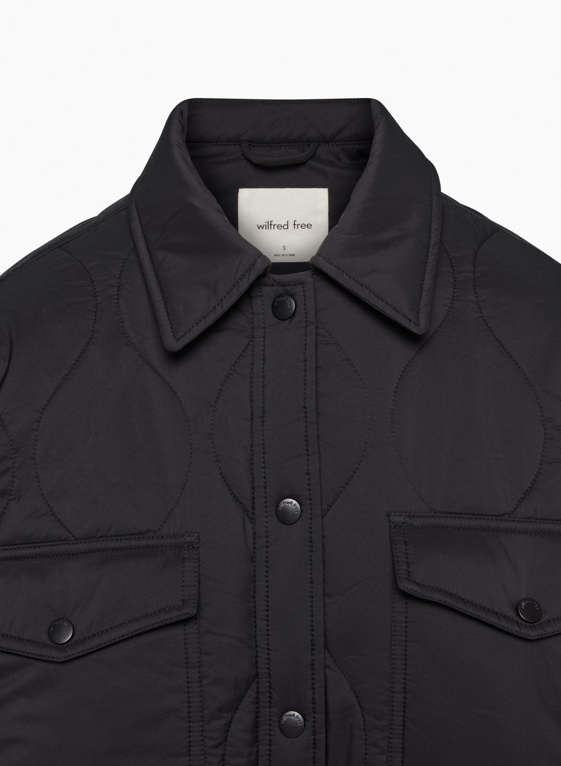 THE GANNA™ INSULATED SHIRT JACKET | Aritzia
