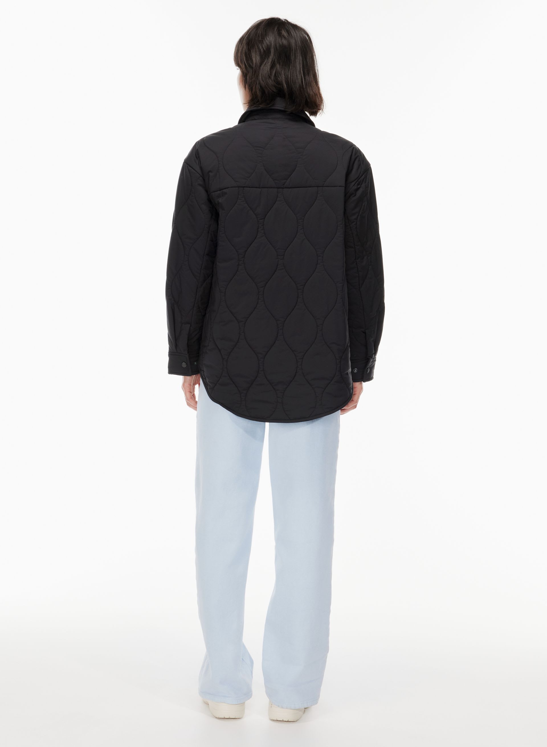 THE GANNA™ INSULATED SHIRT JACKET | Aritzia