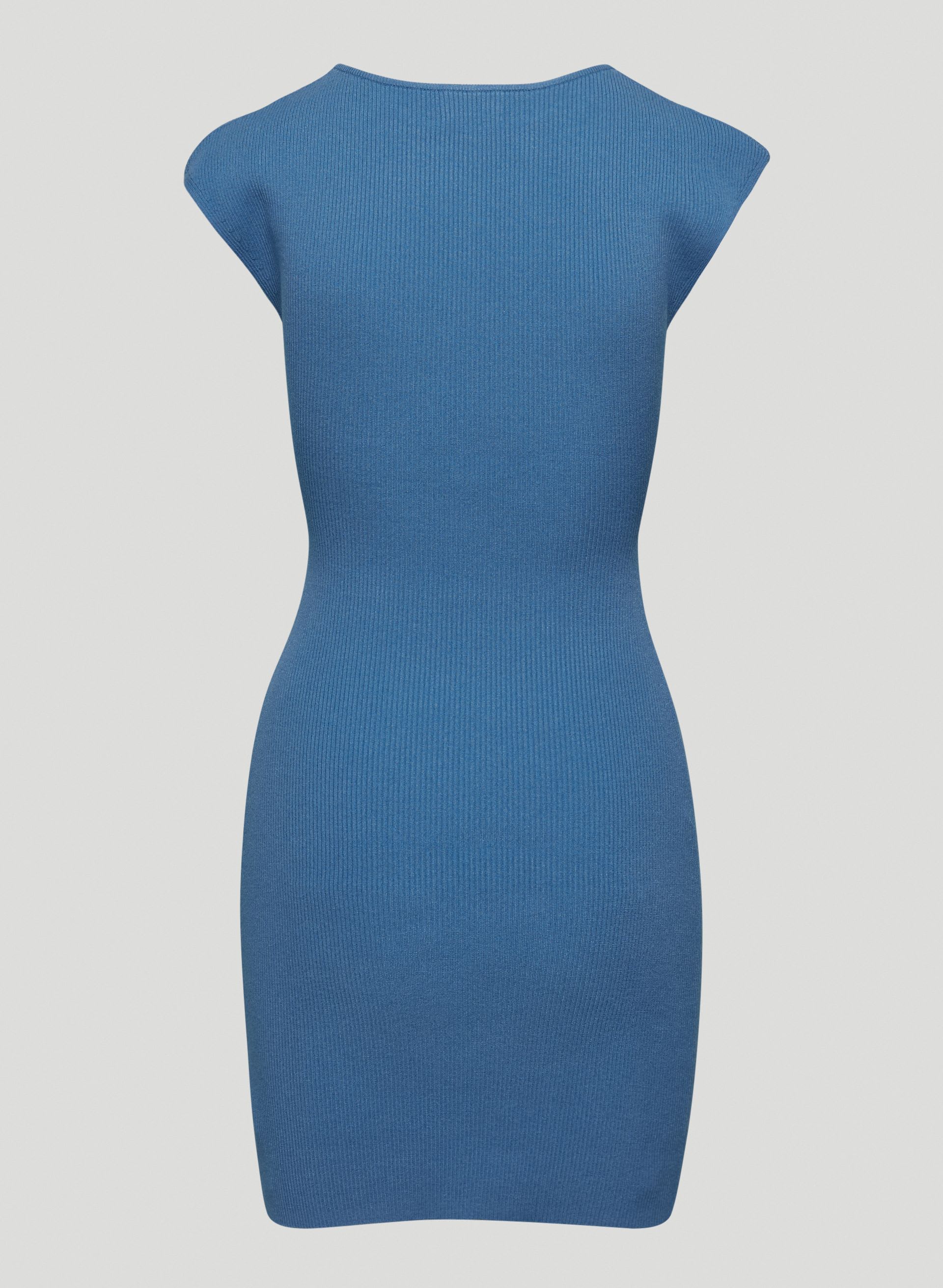 CUT-OUT KNIT MINI DRESS | Aritzia