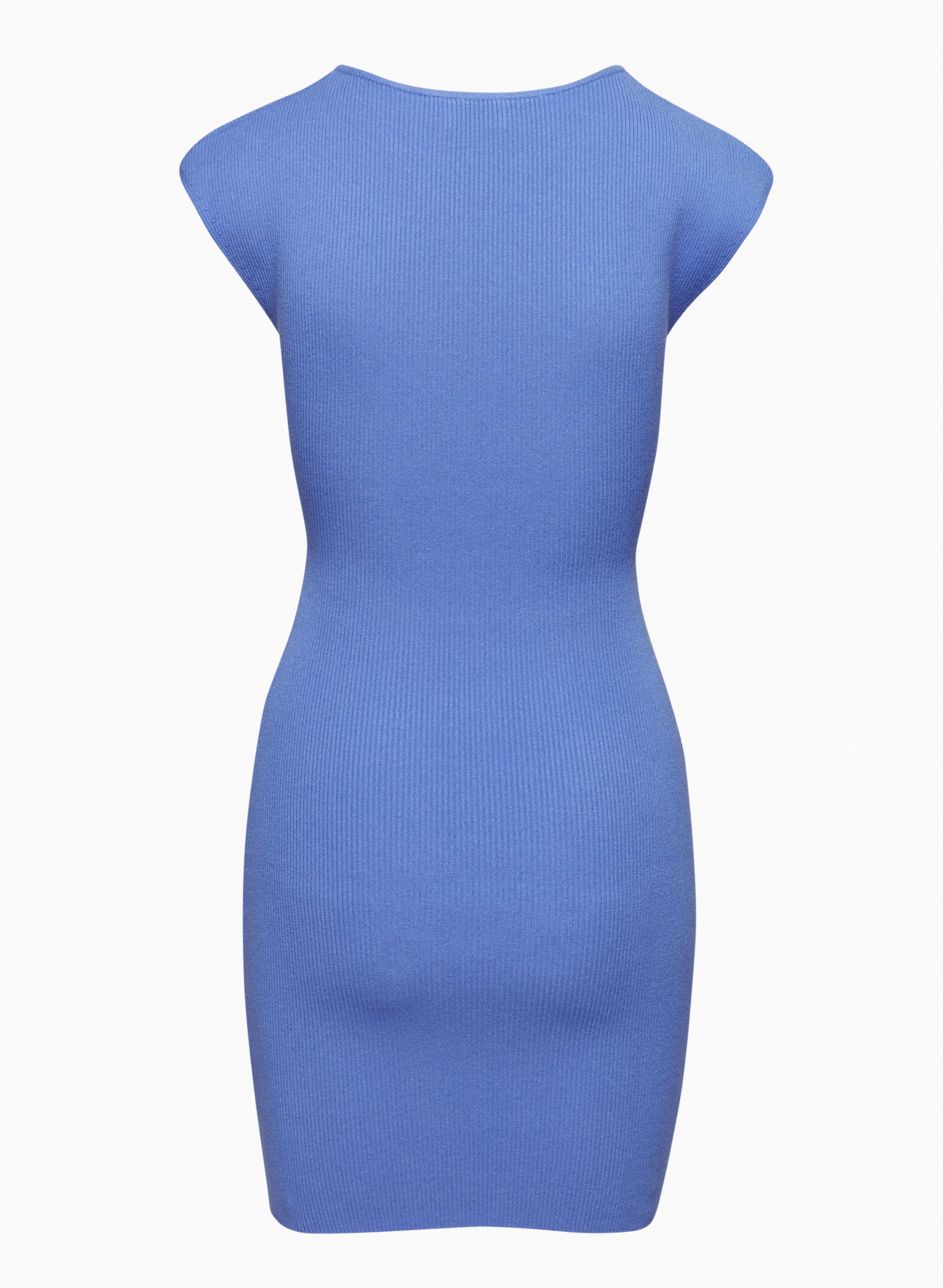 aritzia knit dress Cut-Out Mini Bright Yellow/Gold