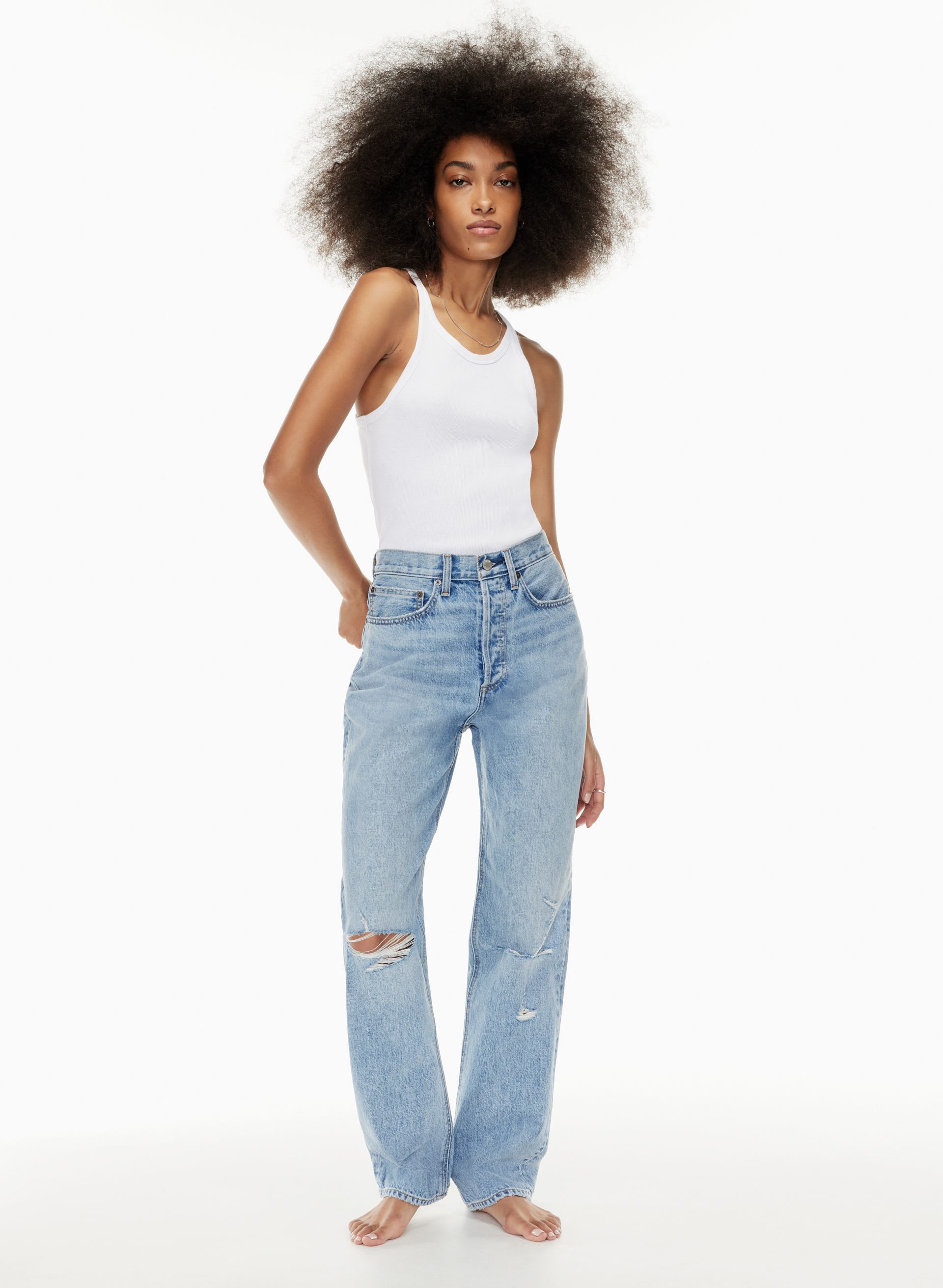 THE JONI HIGH RISE LOOSE | Aritzia