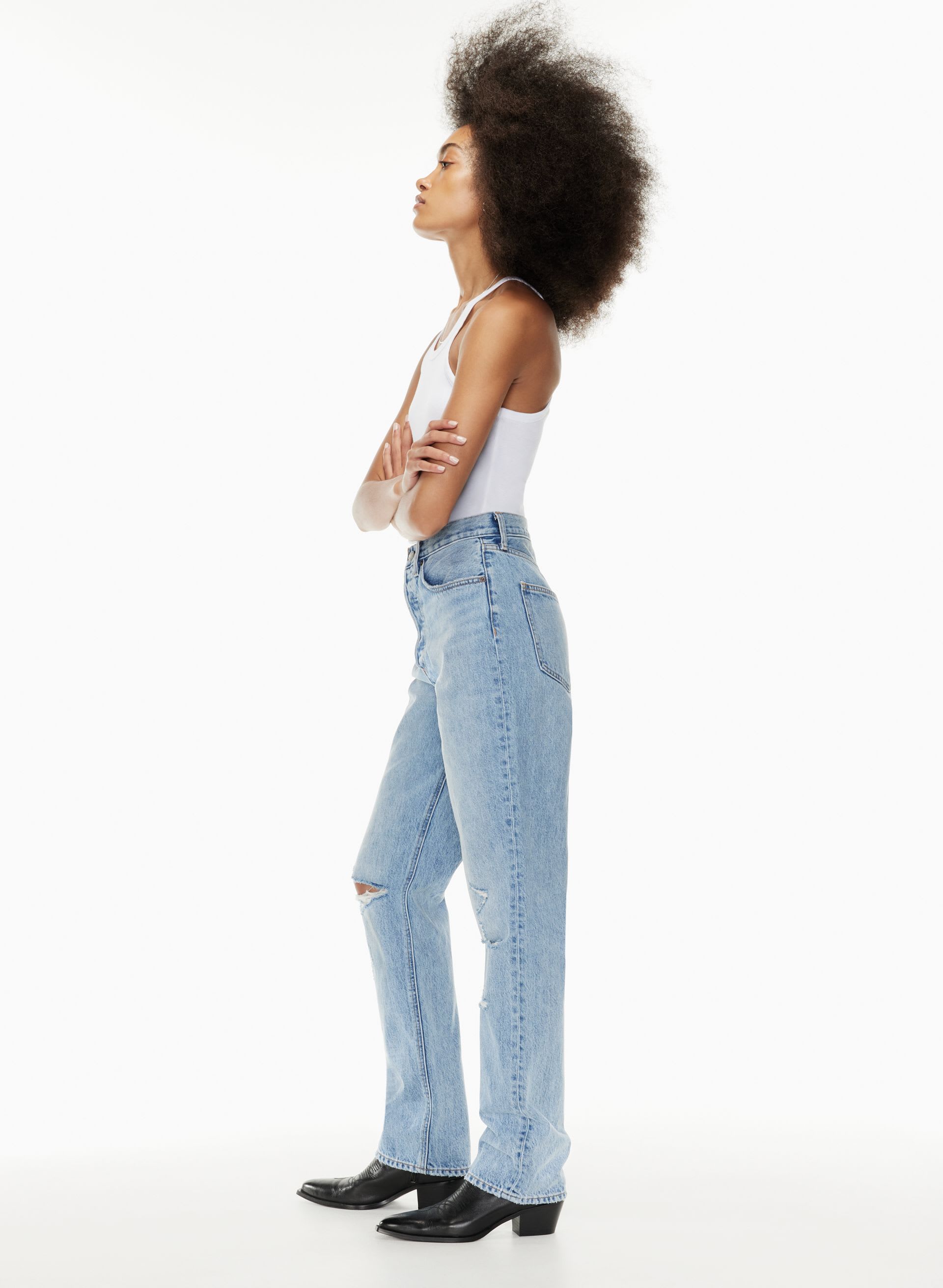 THE JONI HIGH RISE LOOSE | Aritzia
