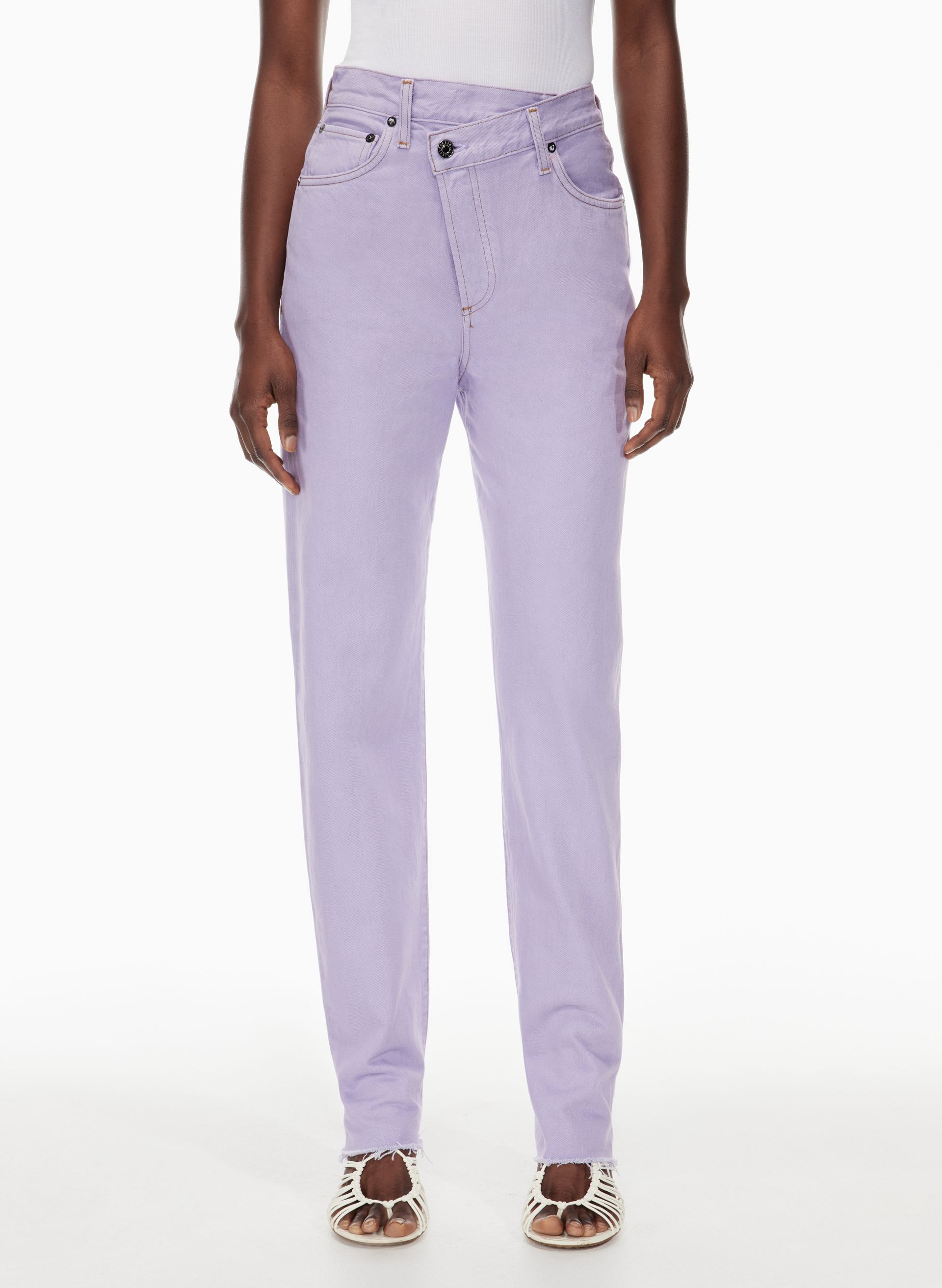 AGOLDE Criss Cross Straight | Aritzia US