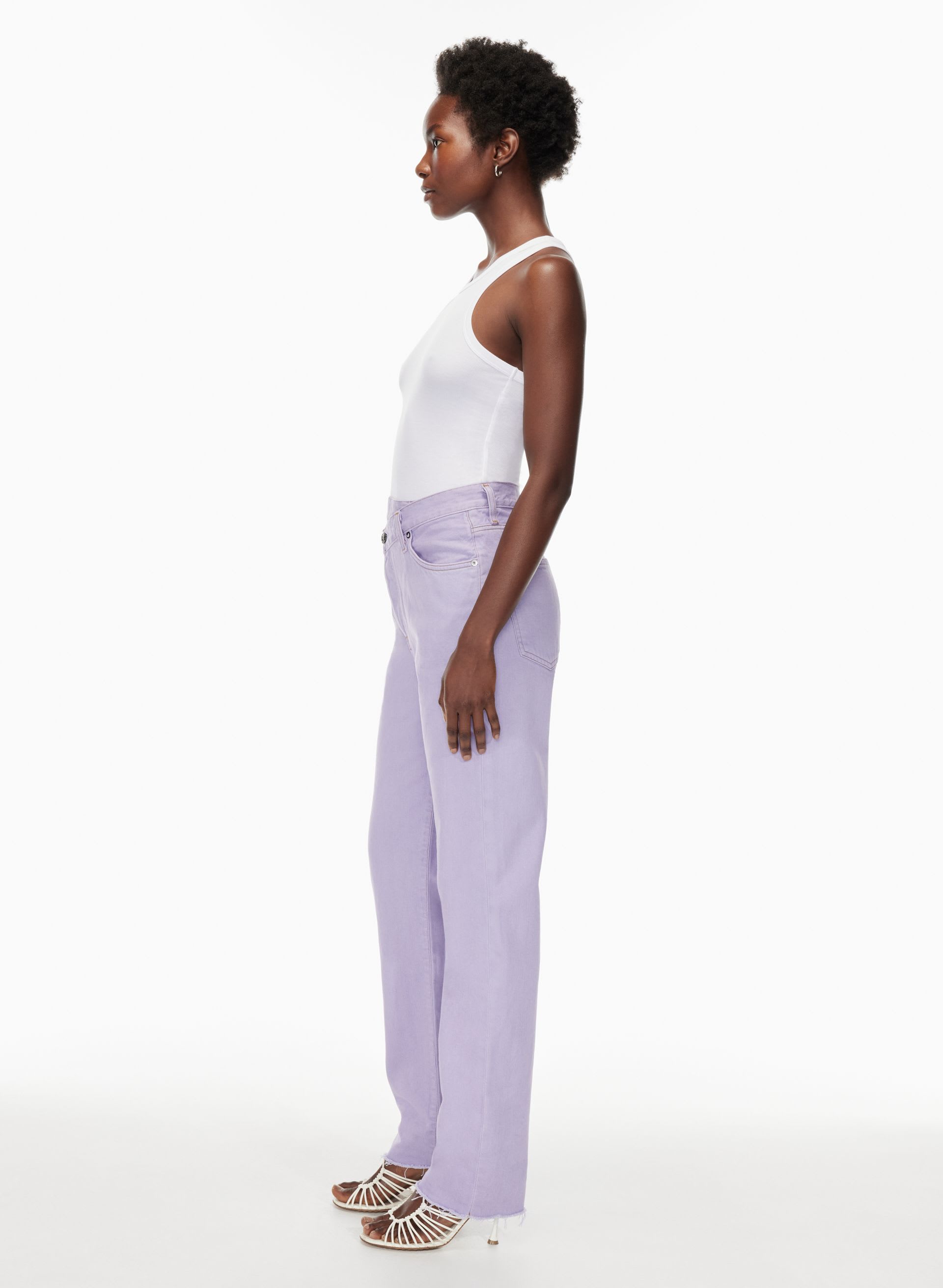 AGOLDE Criss Cross Straight | Aritzia US