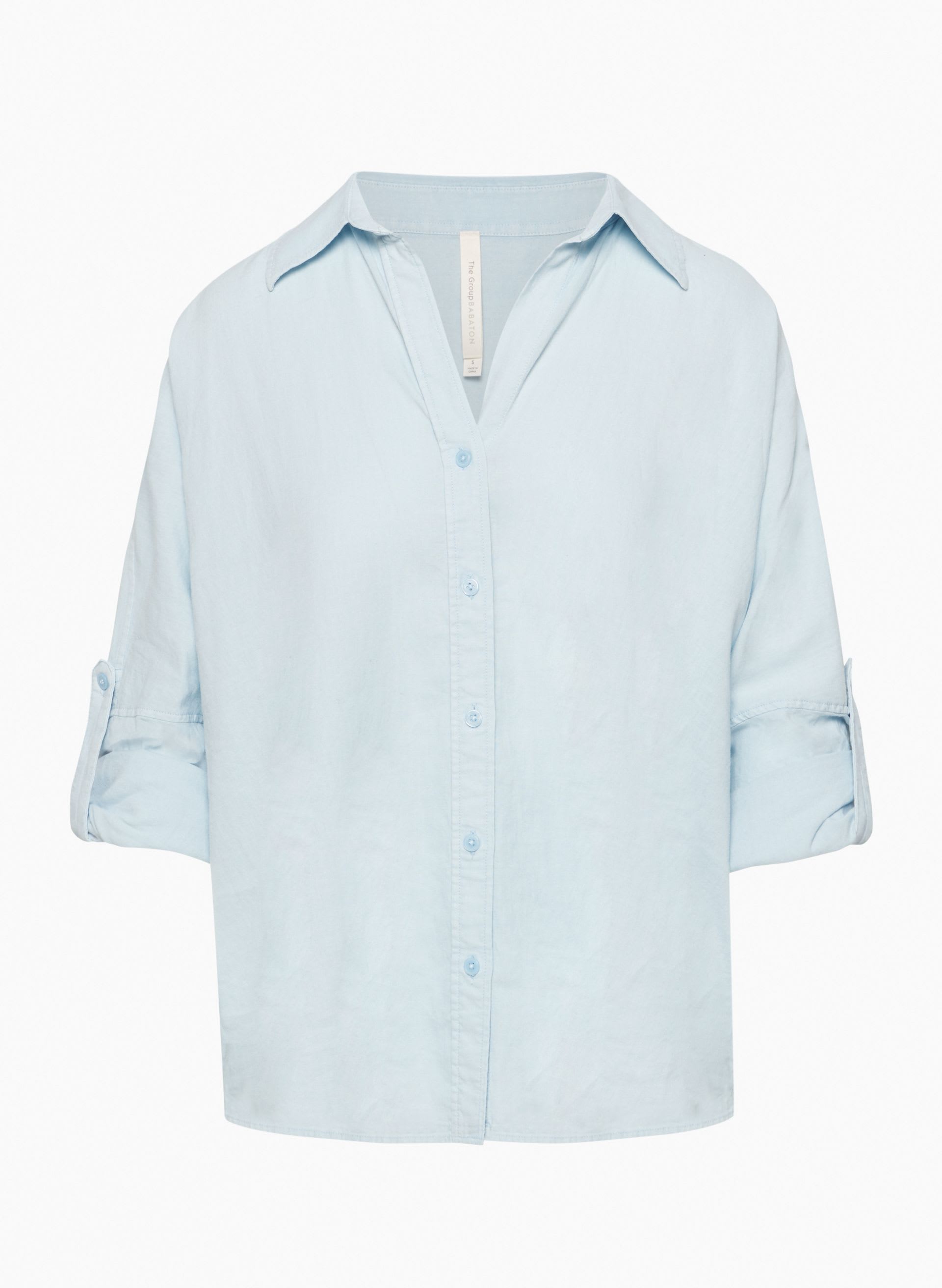 ROONEY LINEN SHIRT | Aritzia