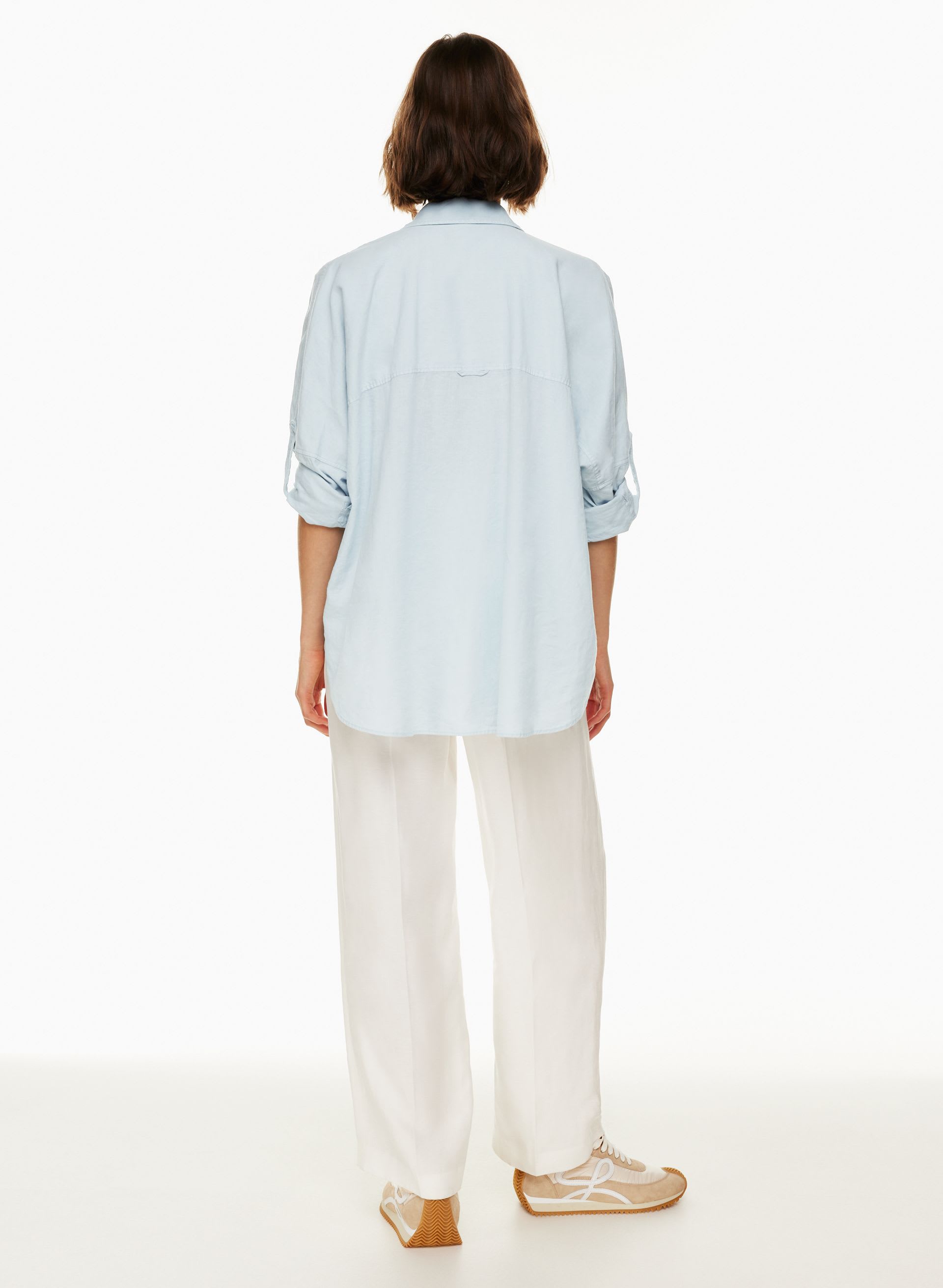 ROONEY LINEN SHIRT | Aritzia