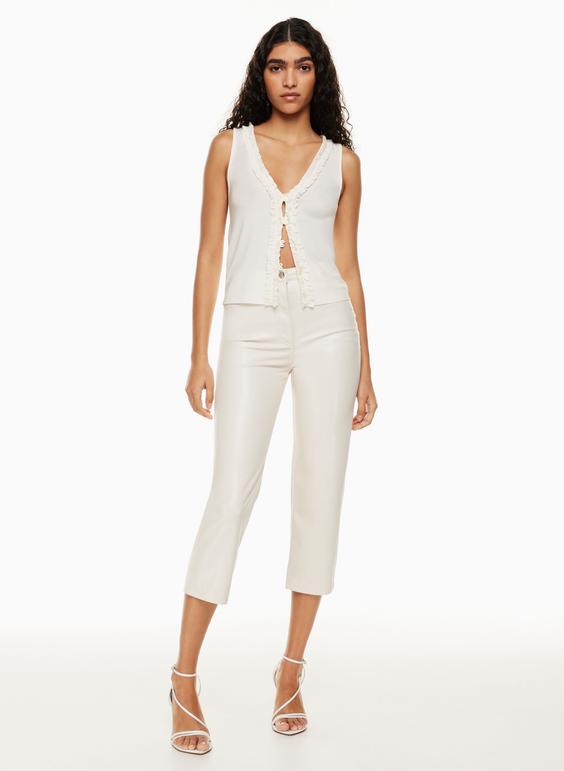 THE MELINA™ CROPPED PANT | Aritzia