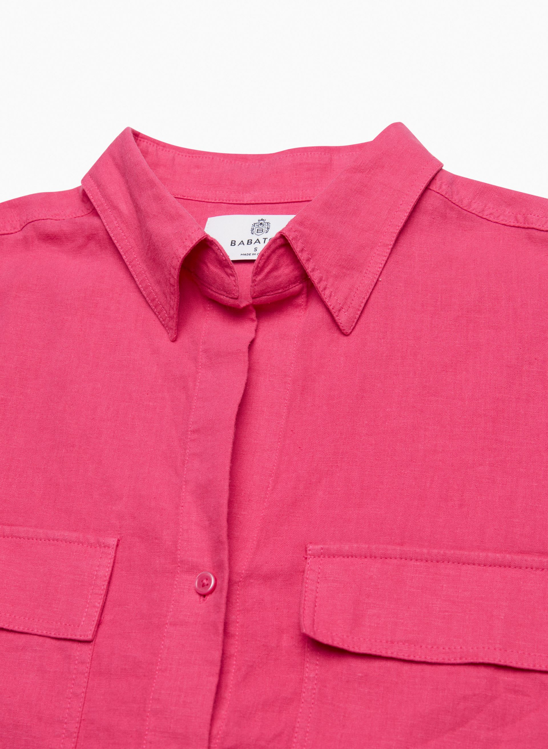 Utility Linen Shortsleeve Shirt | Aritzia US