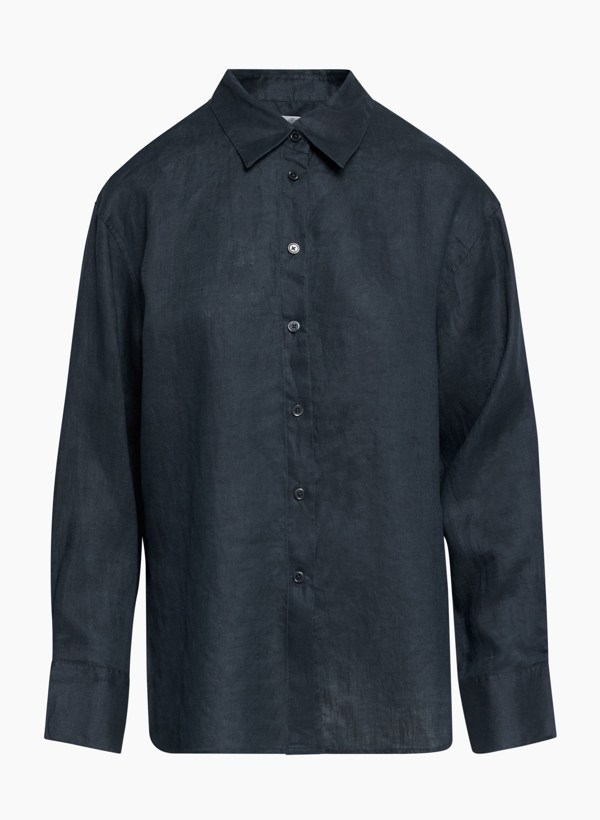 ESSENTIAL LINEN RELAXED SHIRT | Aritzia