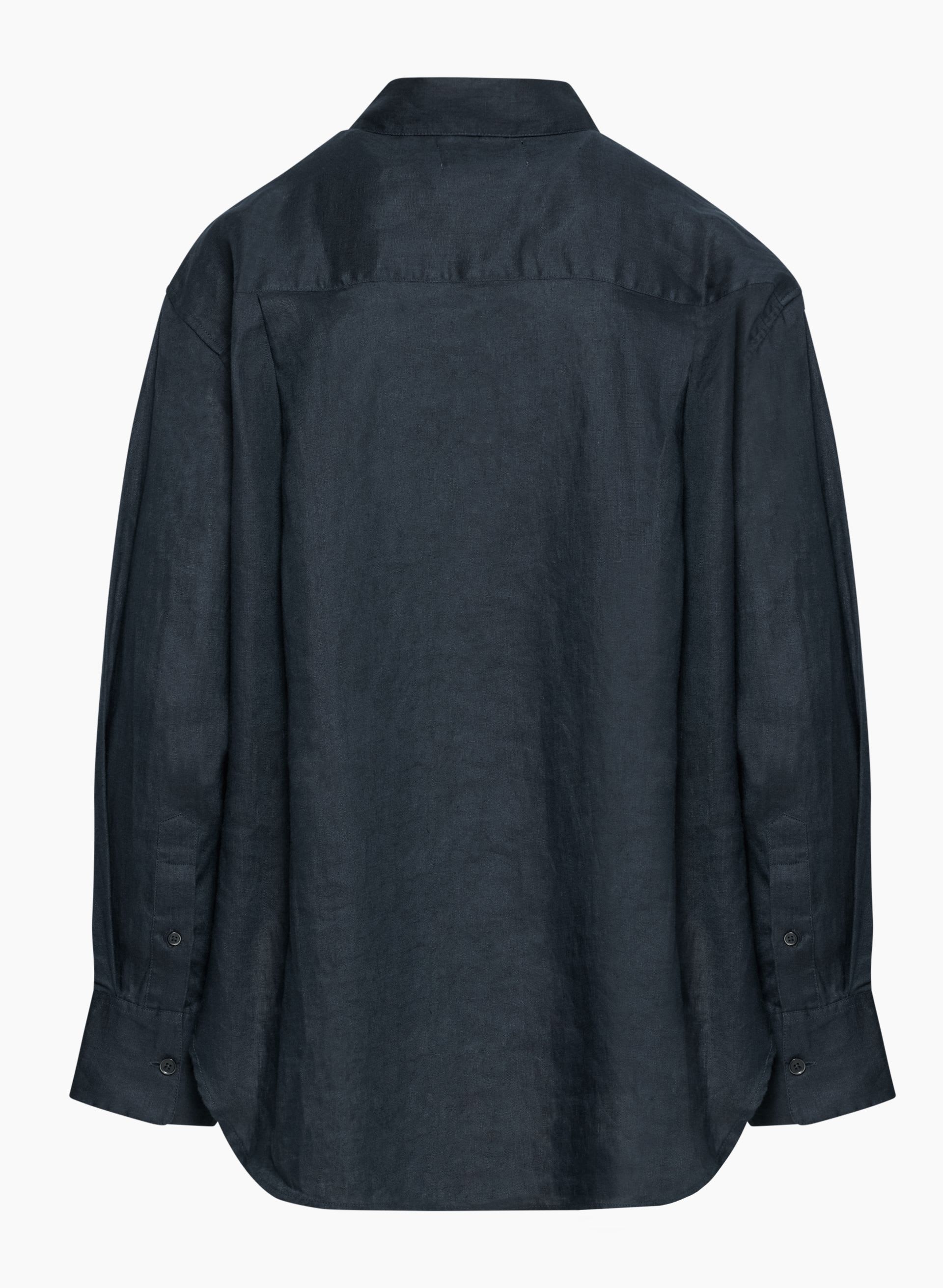 ESSENTIAL LINEN RELAXED SHIRT | Aritzia