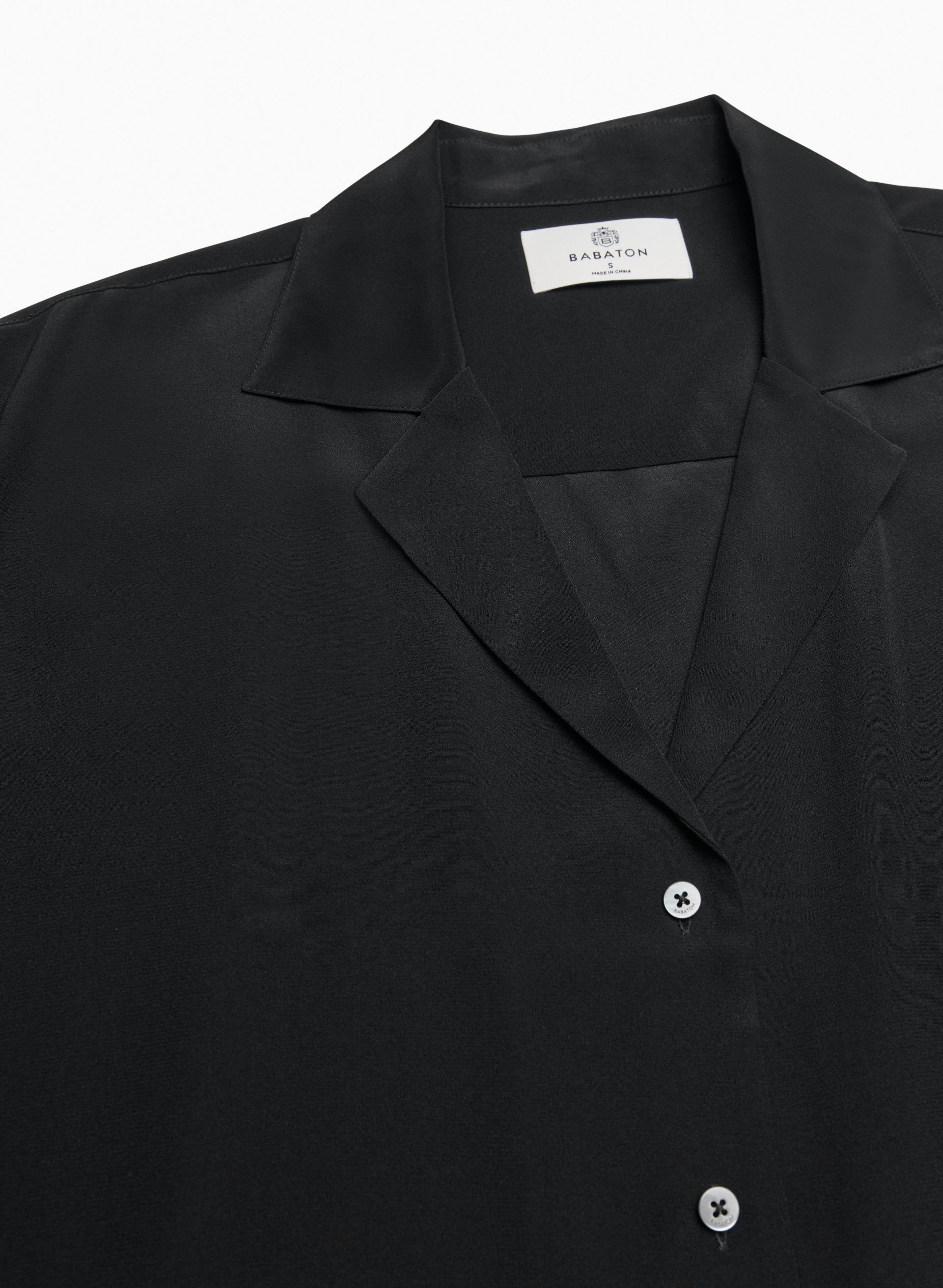 Academy Silk Shortsleeve Blouse | Aritzia US