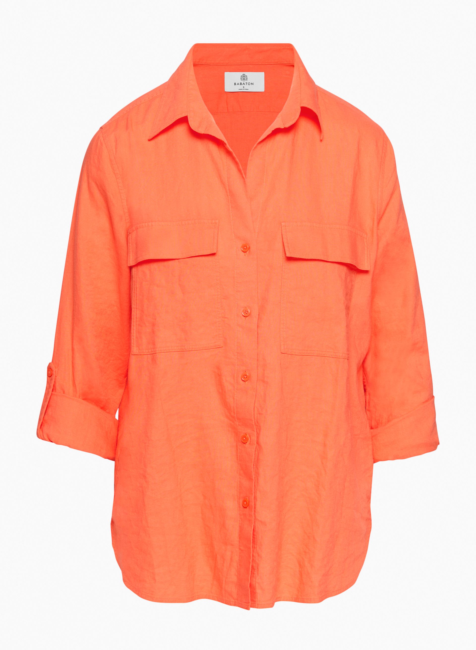 Utility Linen Shirt | Aritzia US