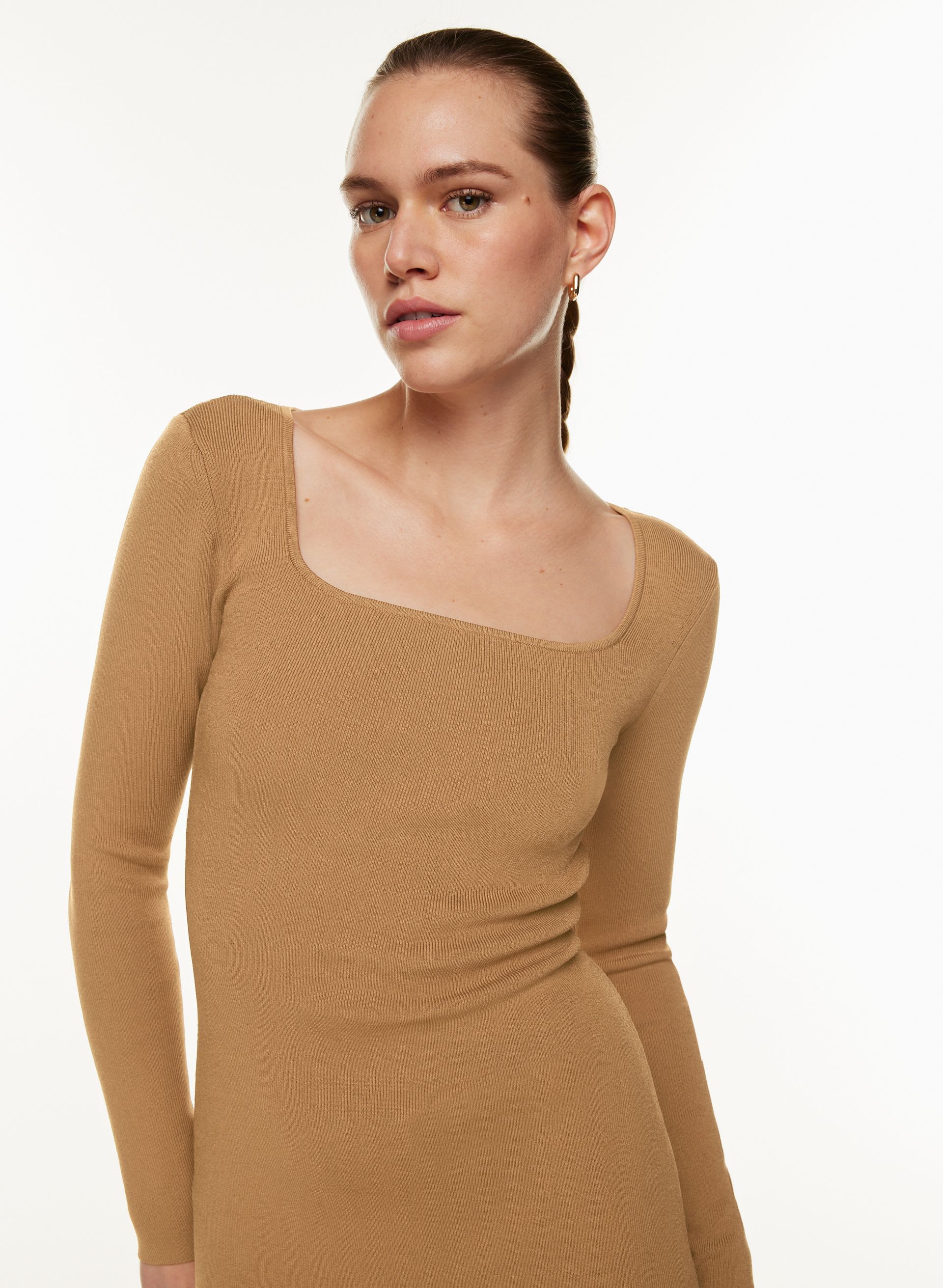 REGO SCULPT KNIT DRESS | Aritzia