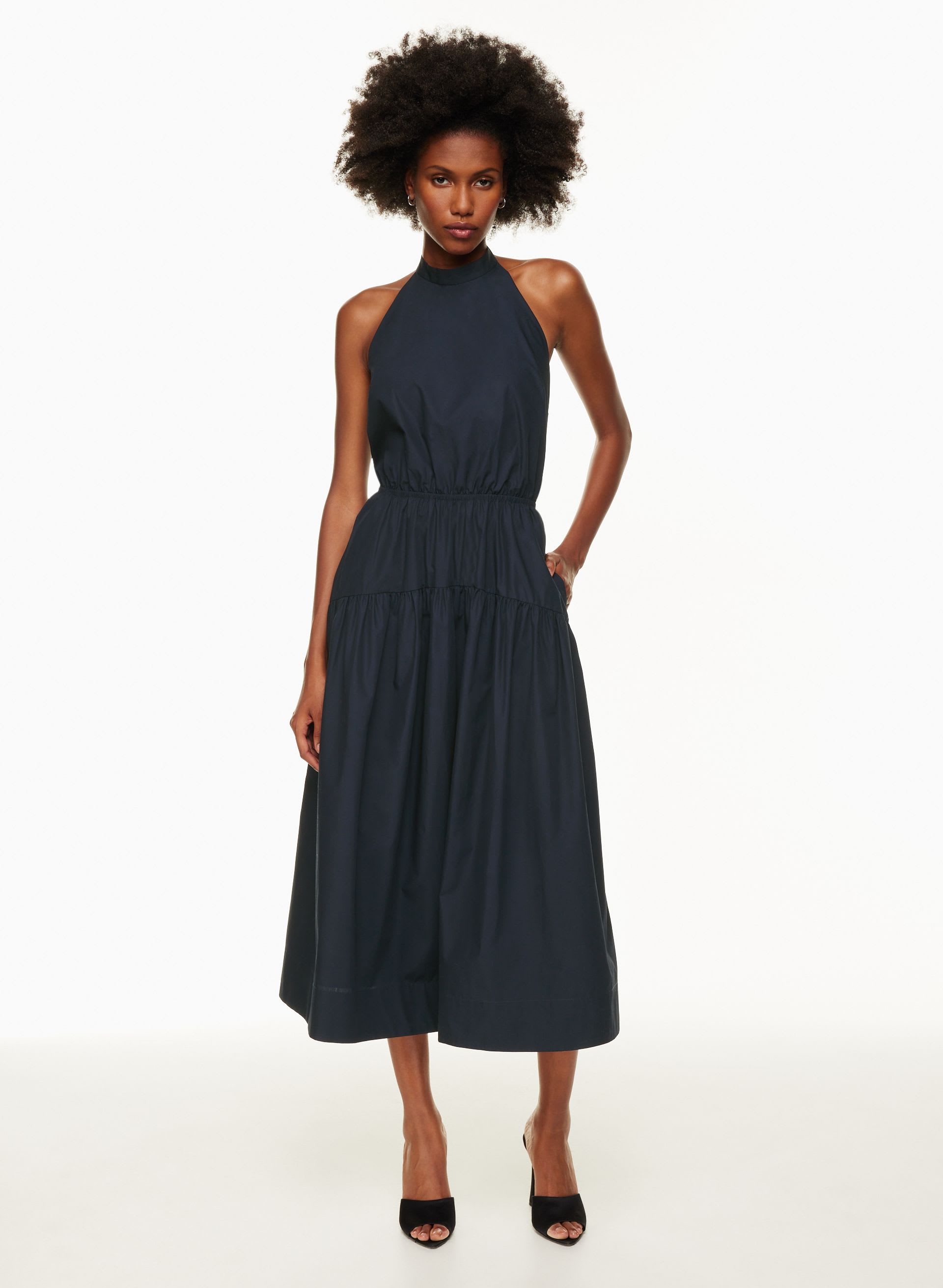 SALON POPLIN DRESS | Aritzia