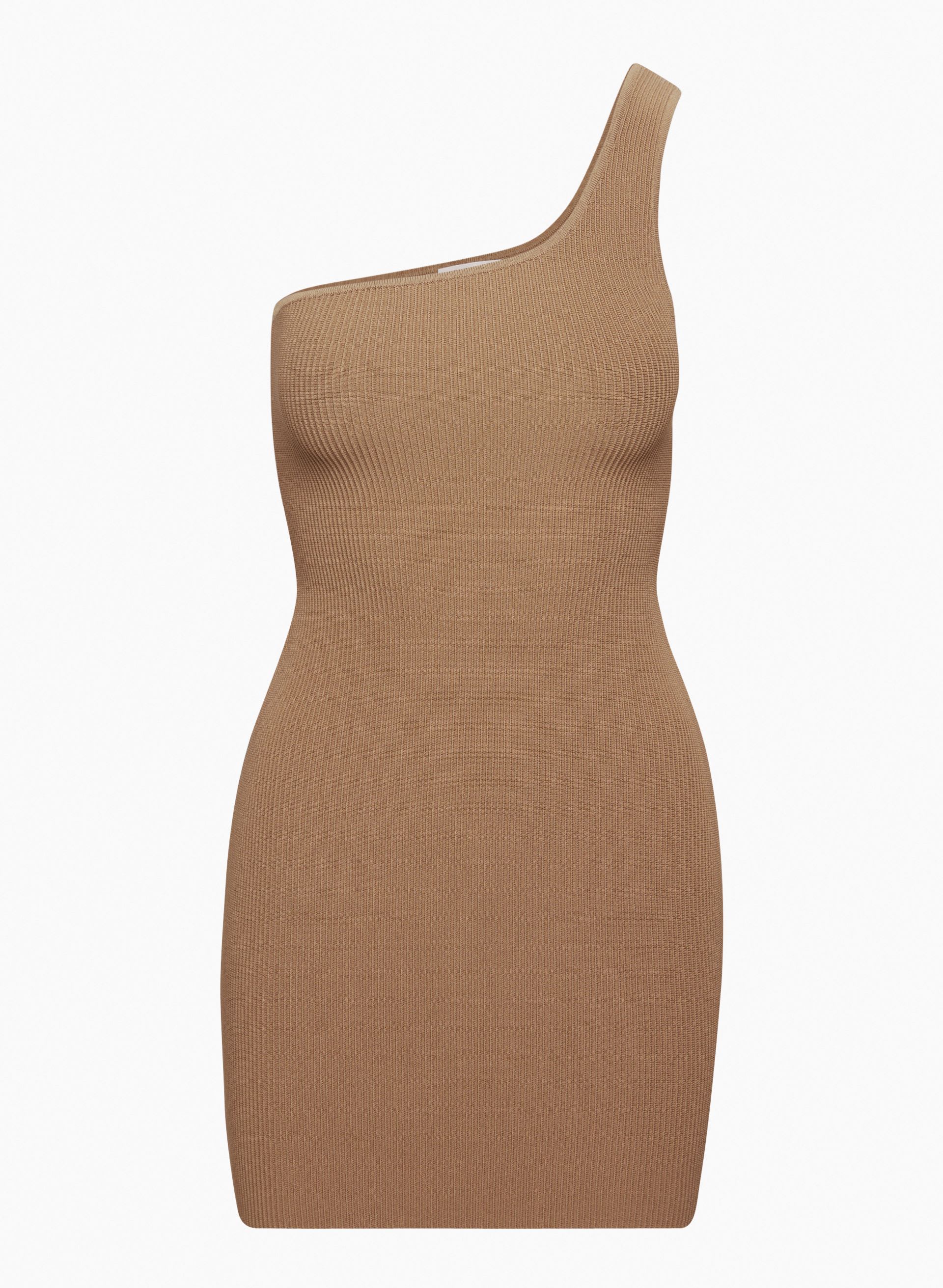 aritzia one shoulder dress Sculpt Knit One-Shoulder Dress