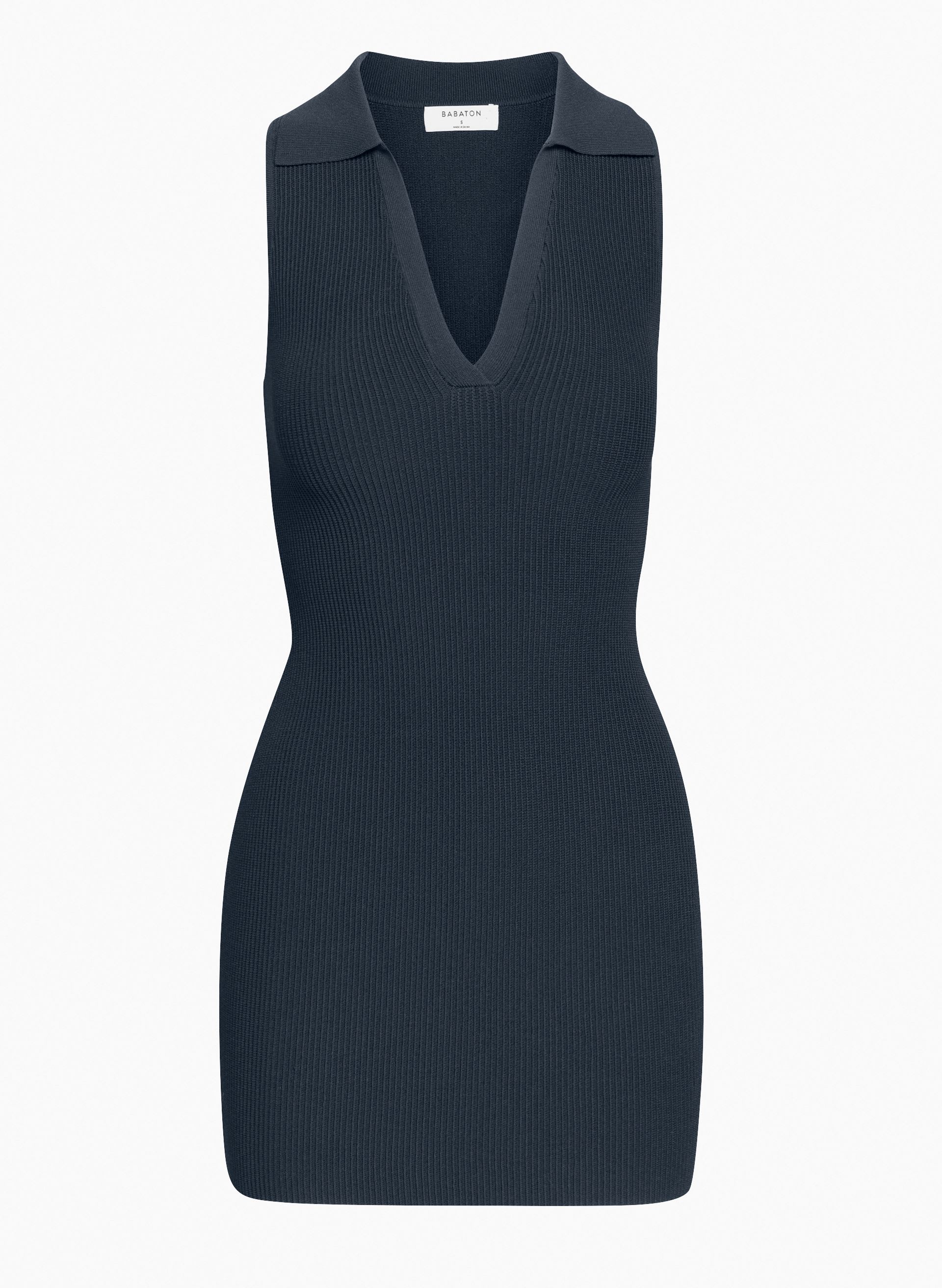 babaton sculpt knit polo dress Sculpt Knit Polo Dress