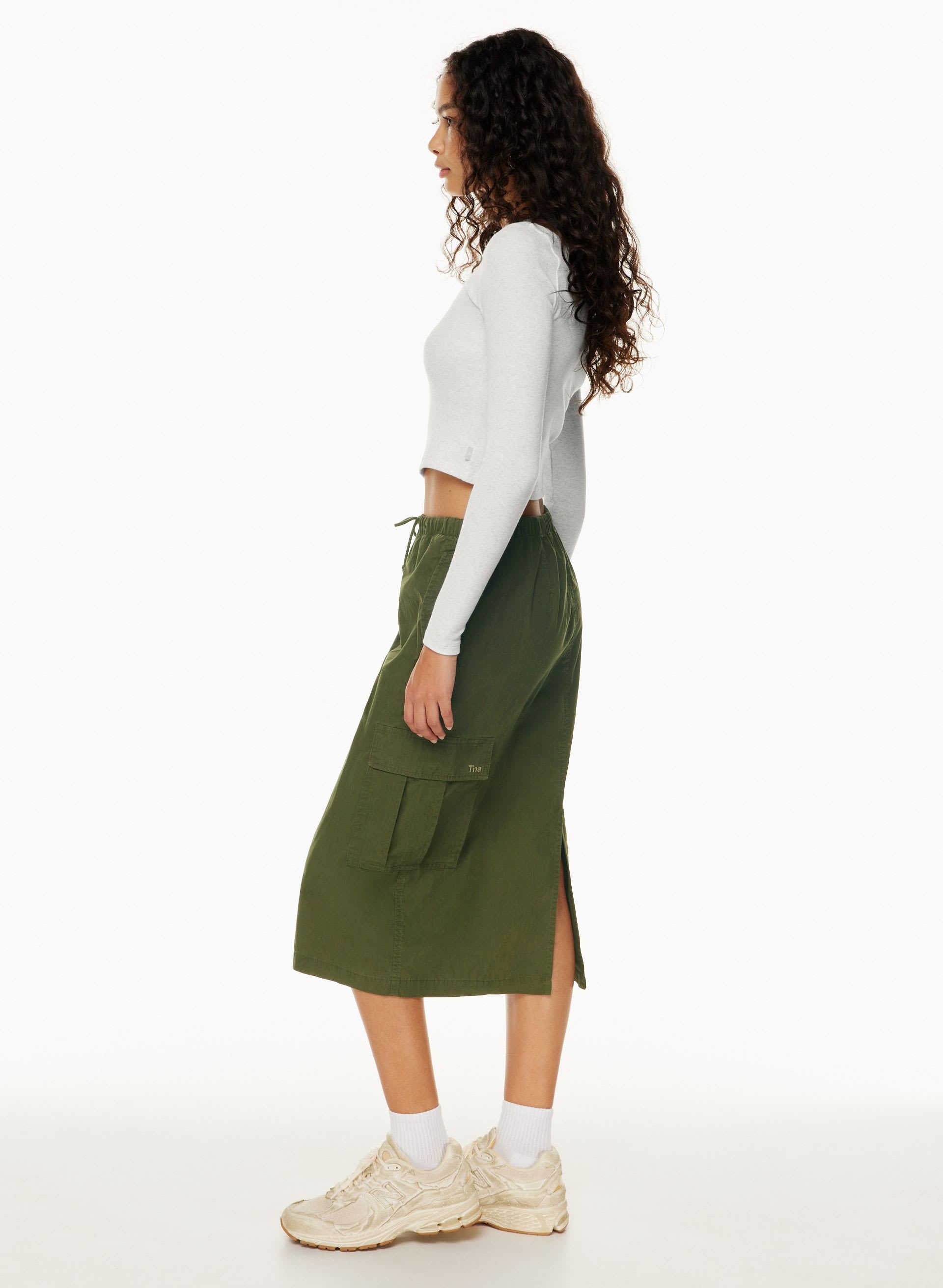 HOMESTRETCH™ RIB CREW WAIST LONGSLEEVE | Aritzia