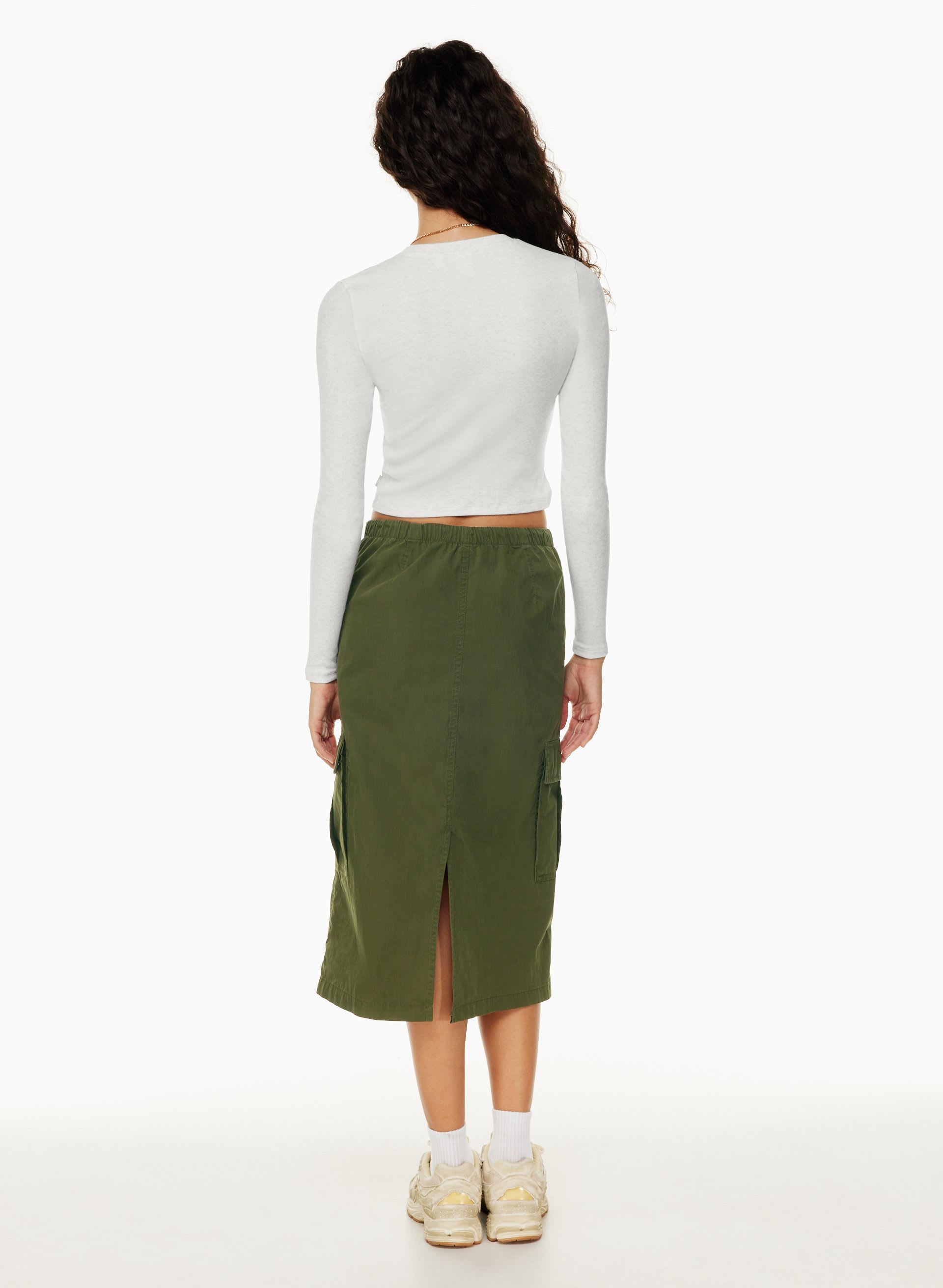 HOMESTRETCH™ RIB CREW WAIST LONGSLEEVE | Aritzia