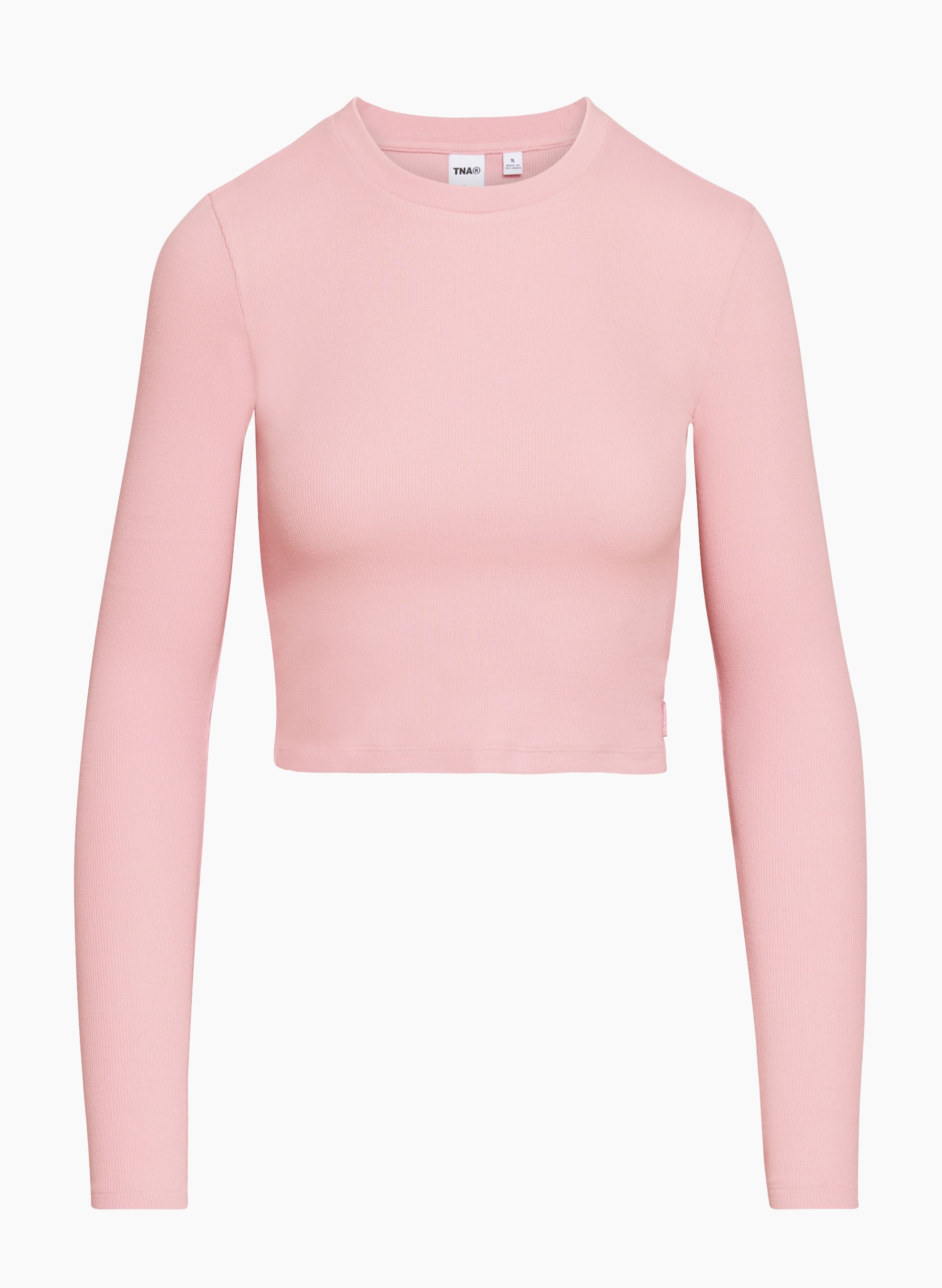 HOMESTRETCH™ RIB CREW WAIST LONGSLEEVE | Aritzia