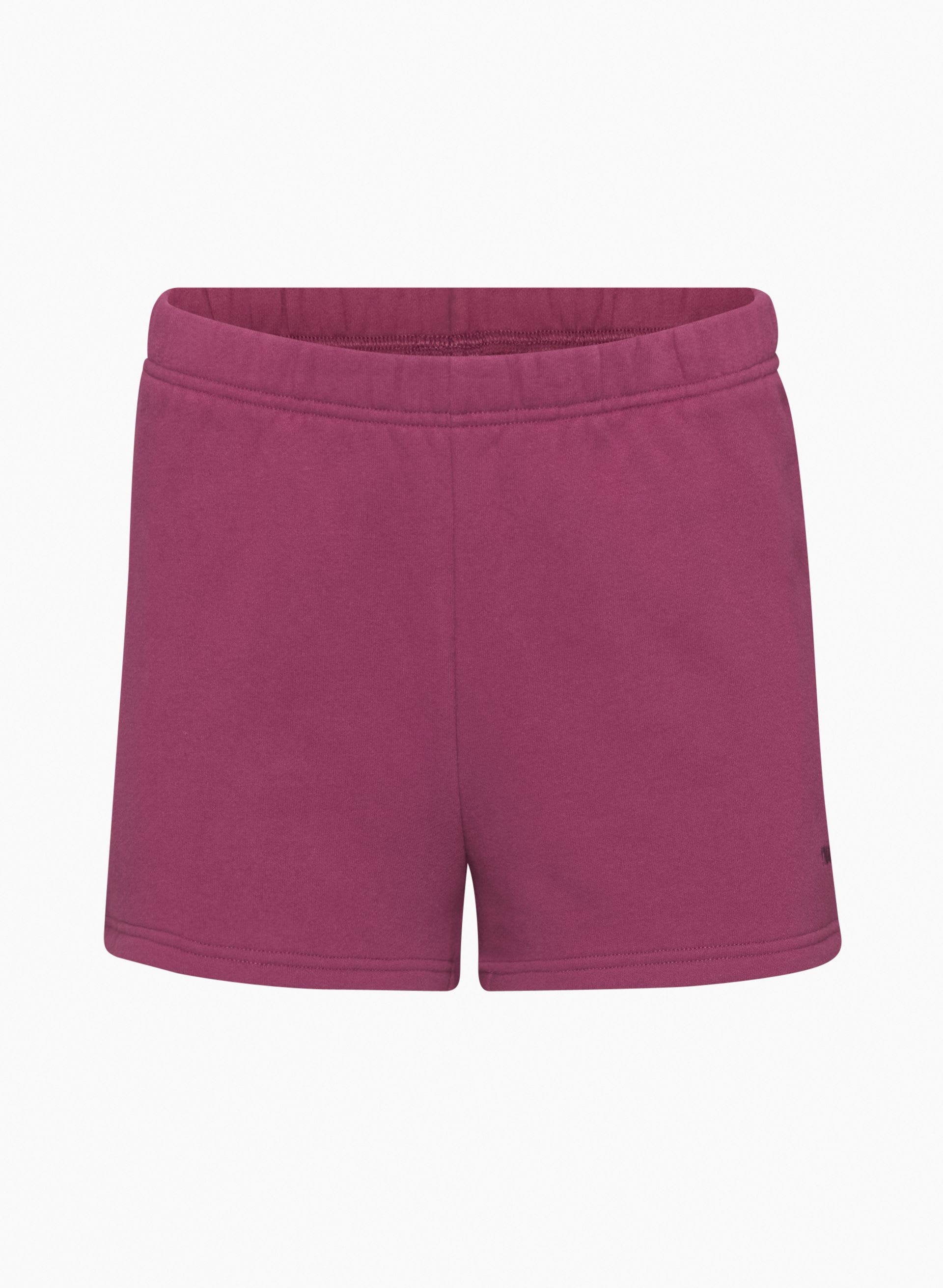 COZY SWEATFLEECE PERFECT HI-RISE MINI SHORT | Aritzia
