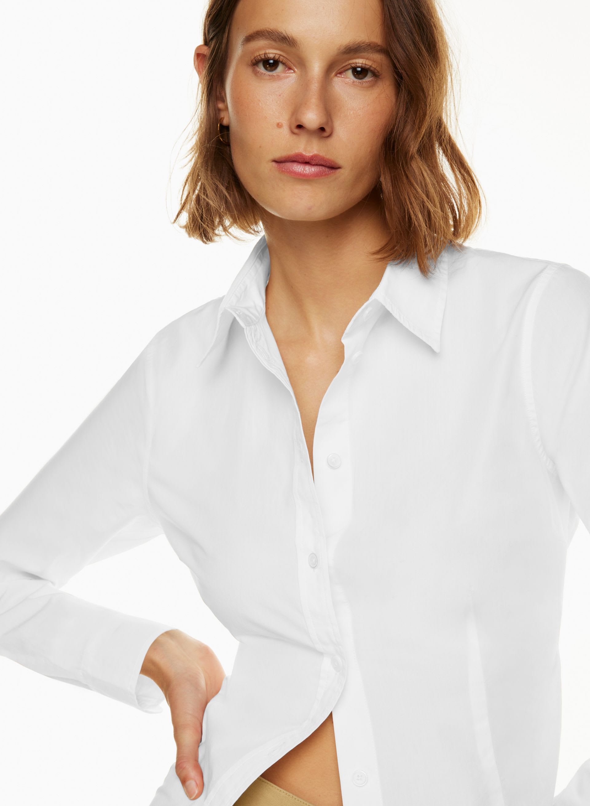 CAVATERRA POPLIN SHIRT | Aritzia