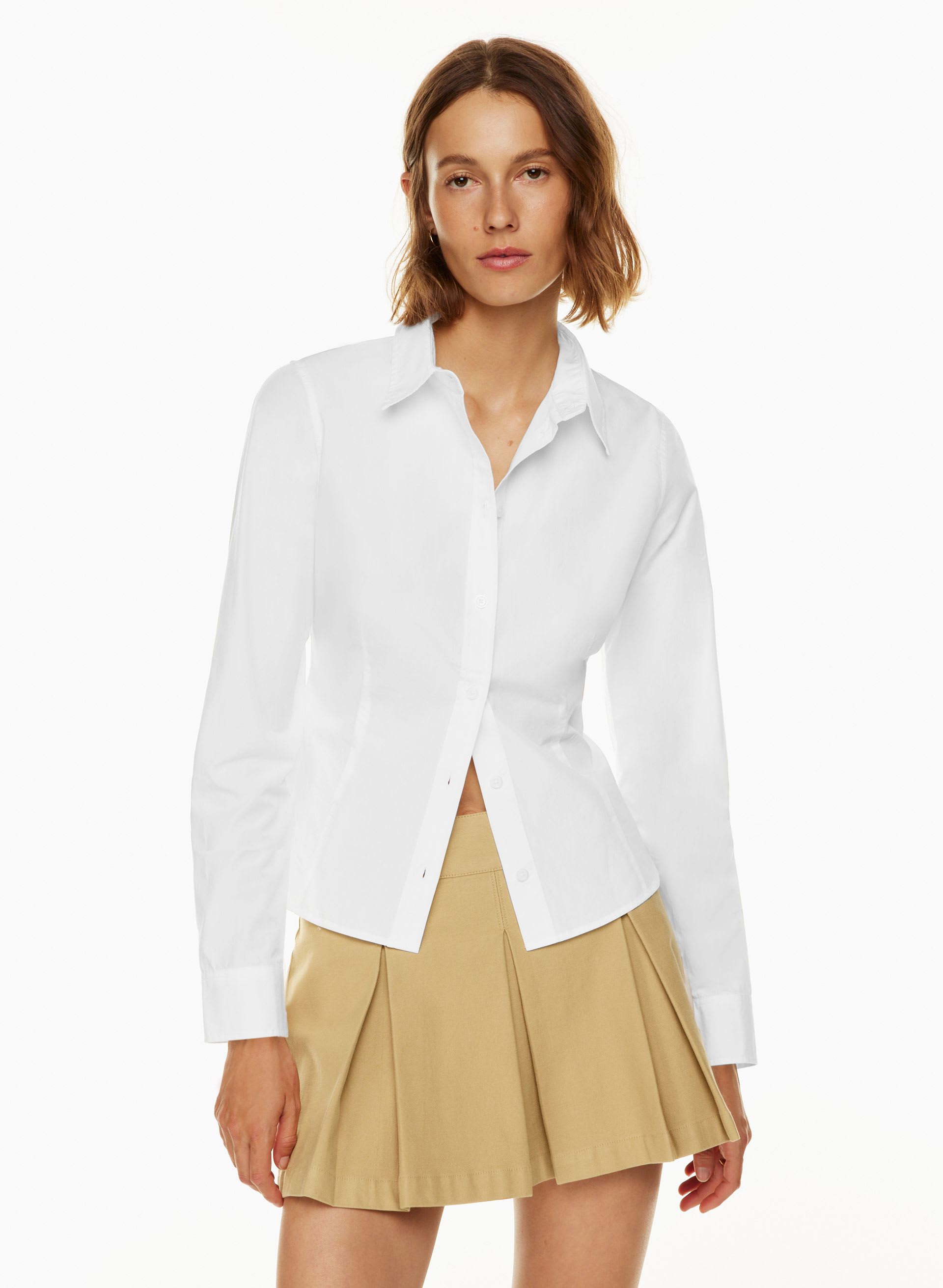 CAVATERRA POPLIN SHIRT | Aritzia