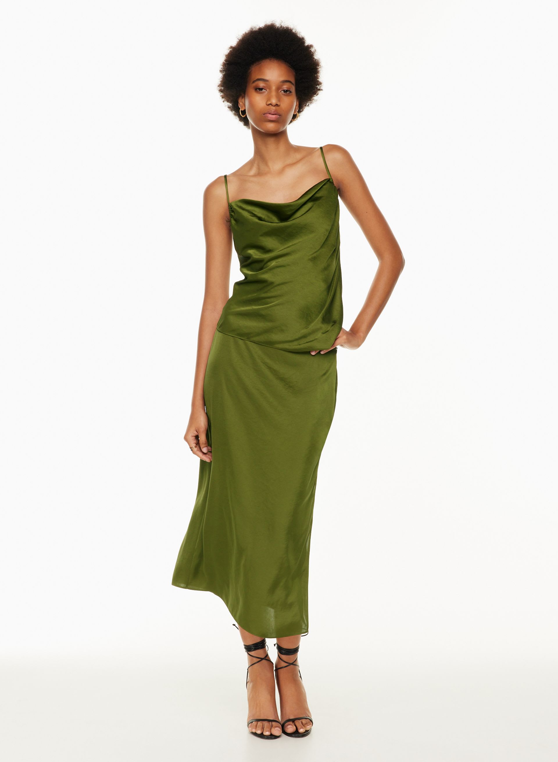 Allusion Satin Camisole | Aritzia US