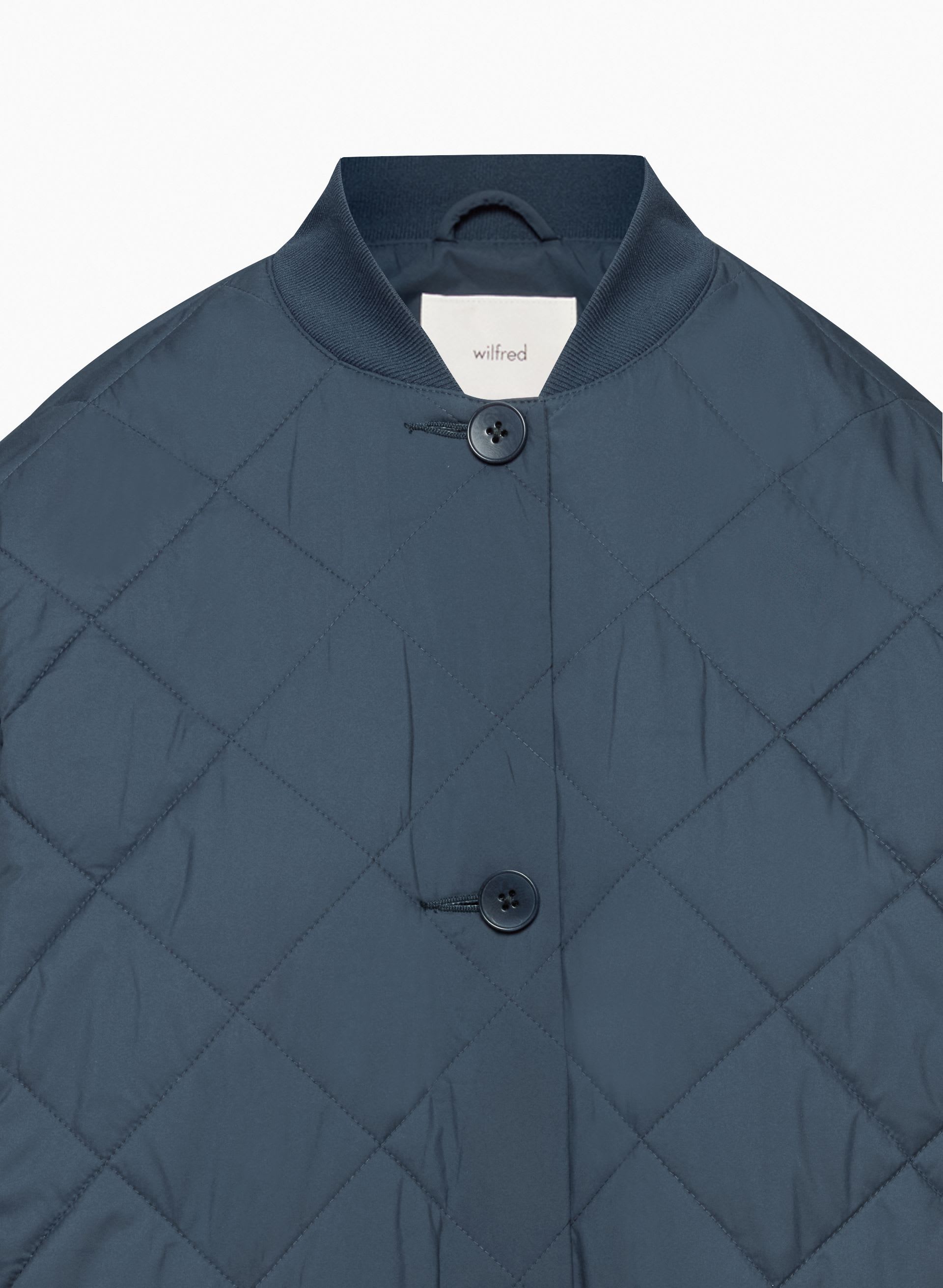 PAVANT QUILTED LONG JACKET | Aritzia