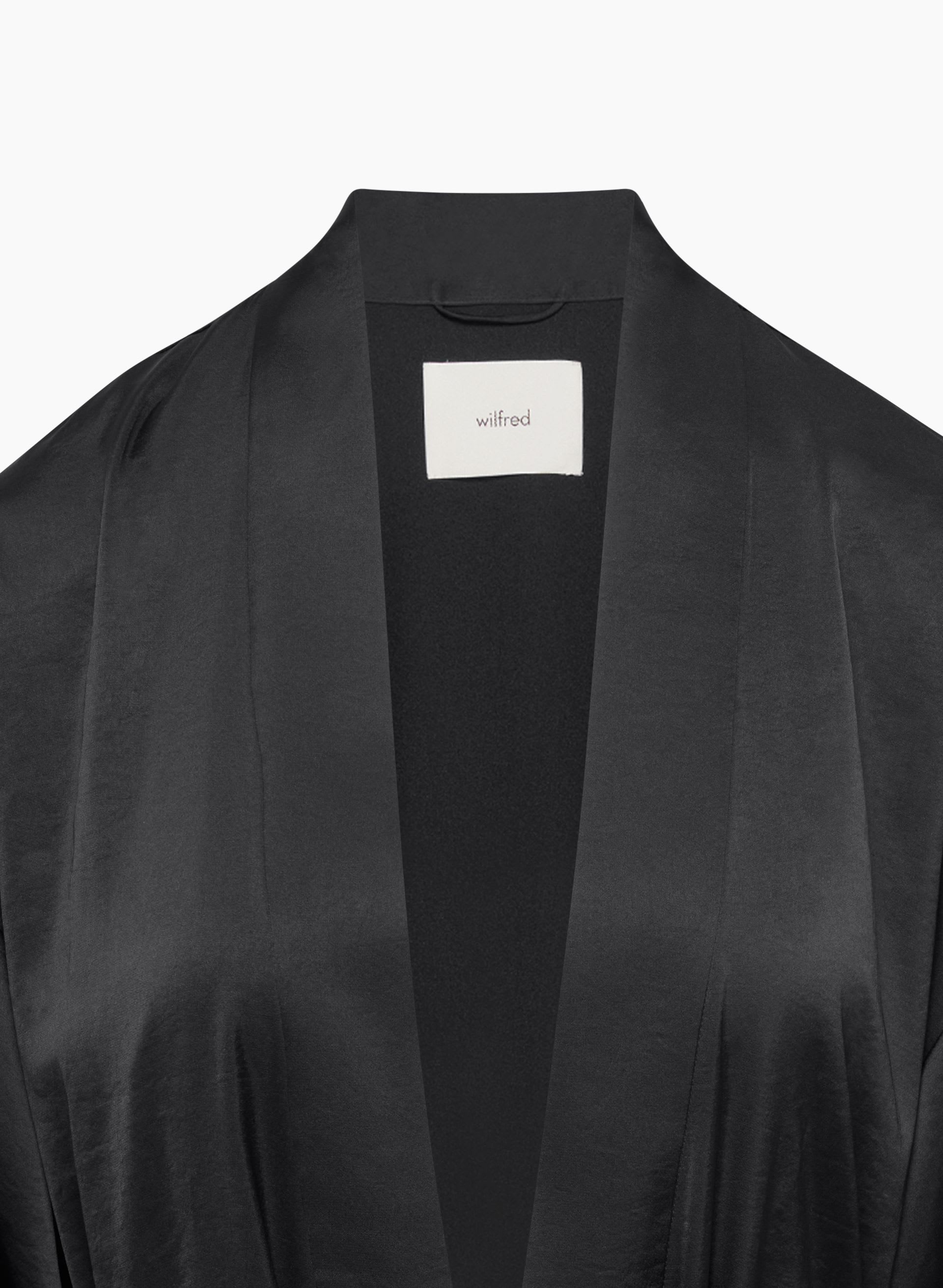 MONODY SATIN ROBE | Aritzia