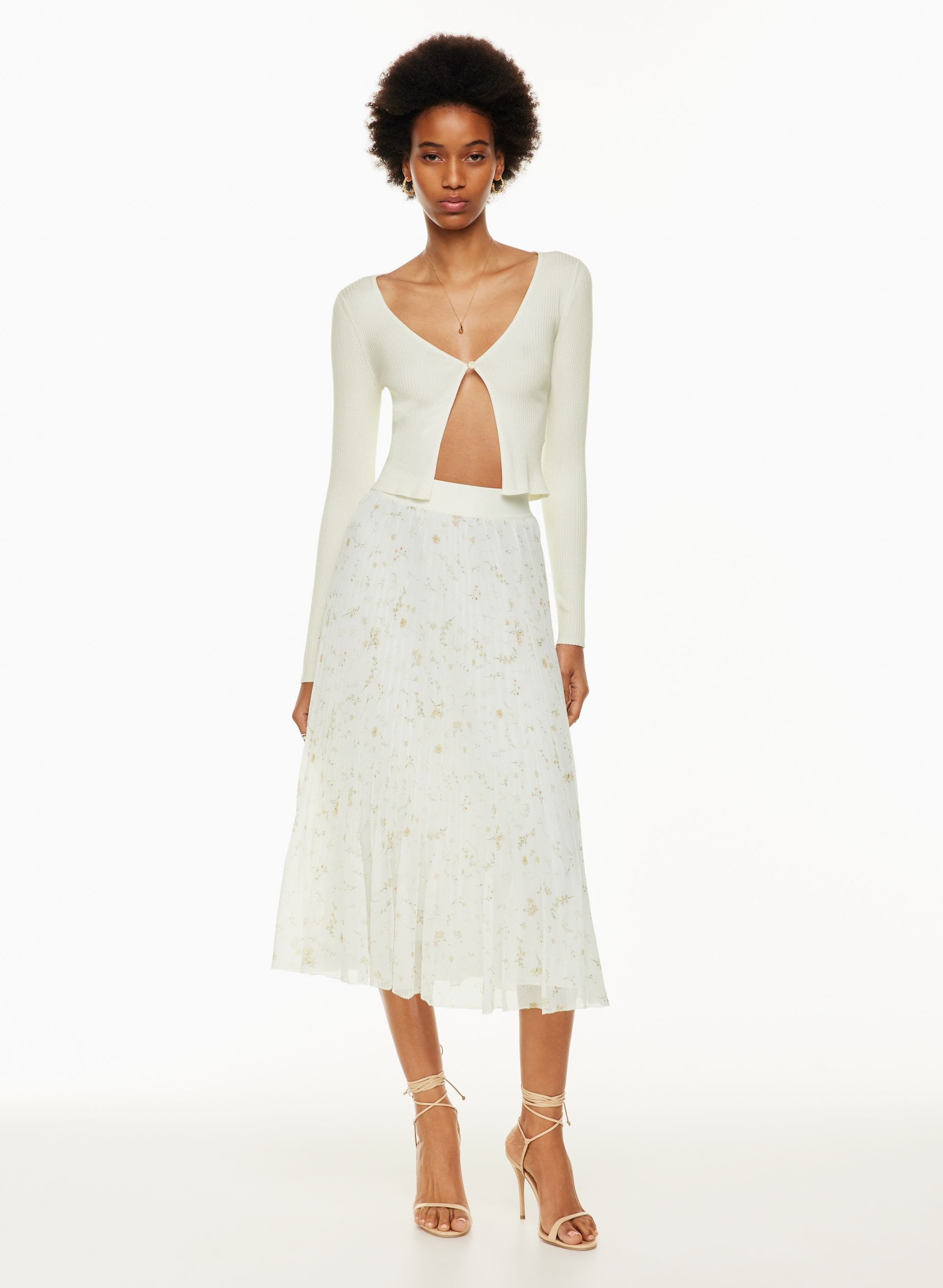 New Twirl Pleated Skirt | Aritzia US