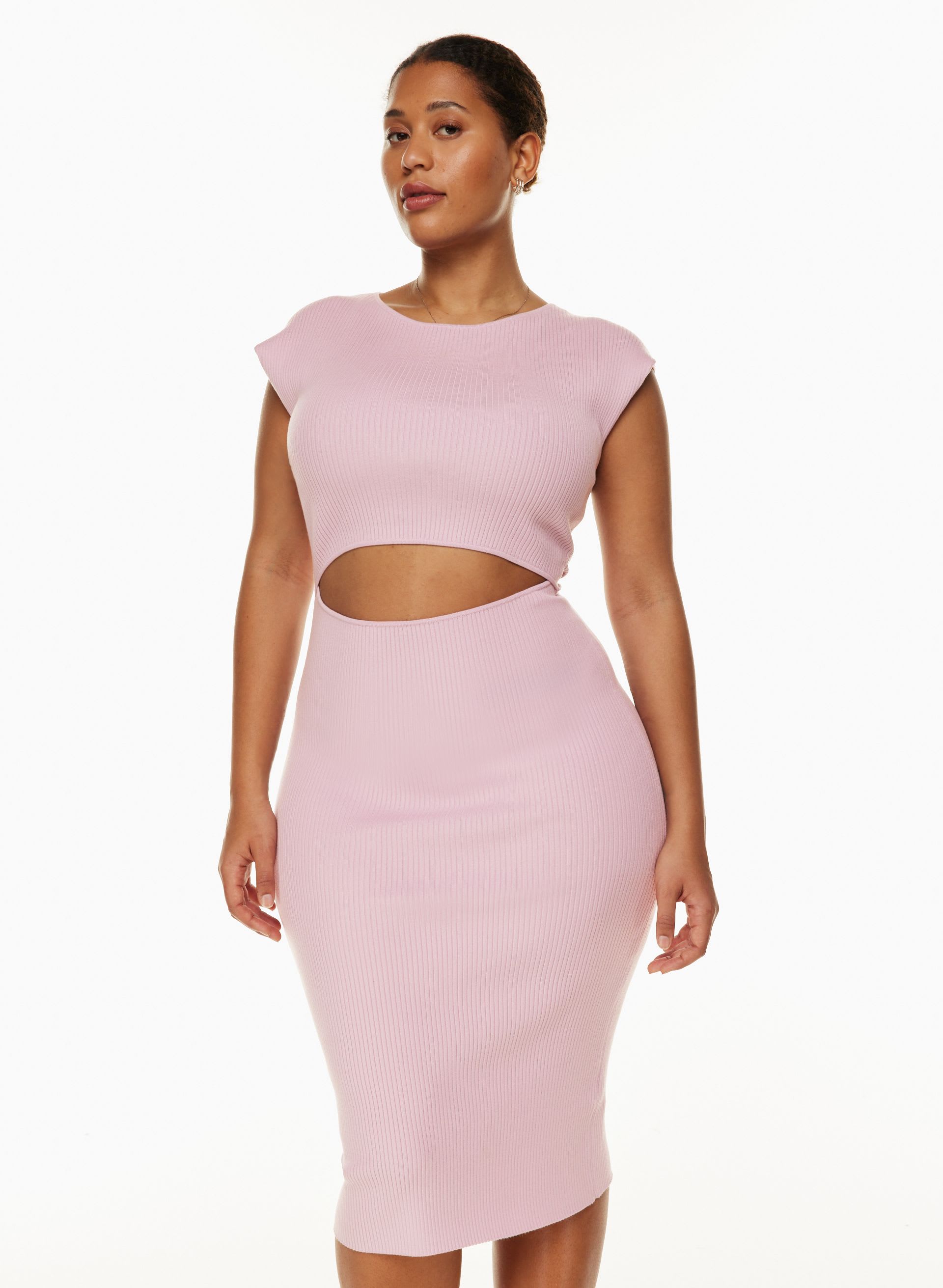 claude knit dress frankies bikinis Claude Lightweight Knit Mini Crop Top main image 0