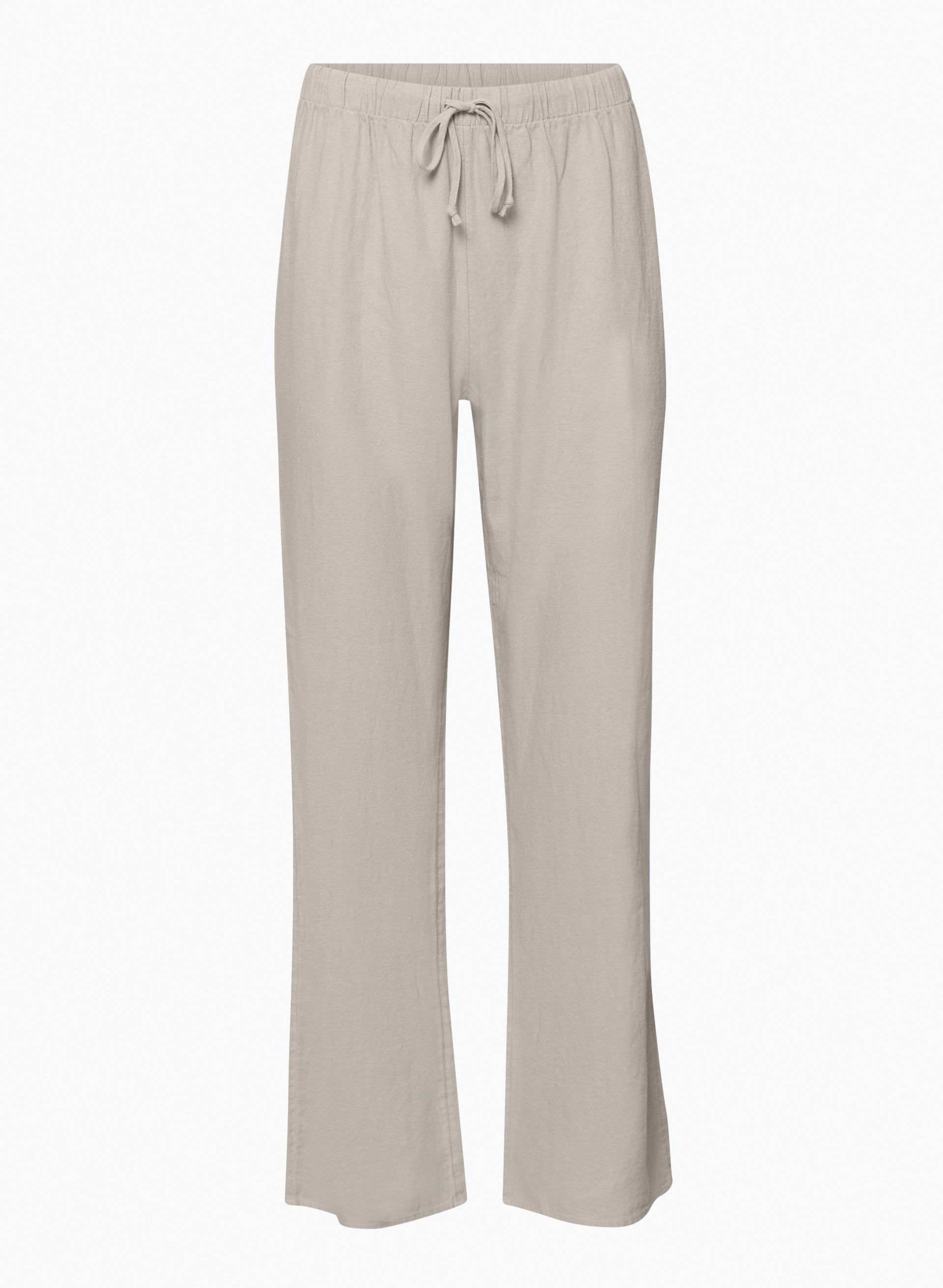 LODGE LINEN PANT | Aritzia