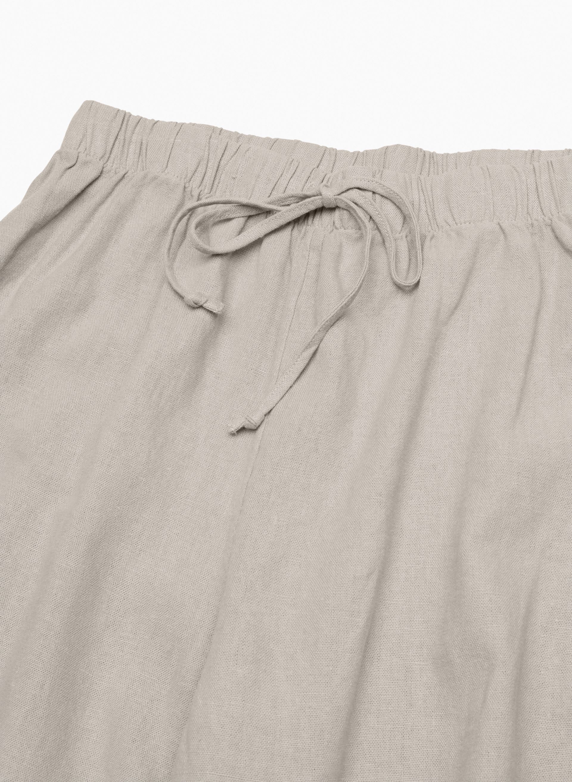 LODGE LINEN PANT | Aritzia