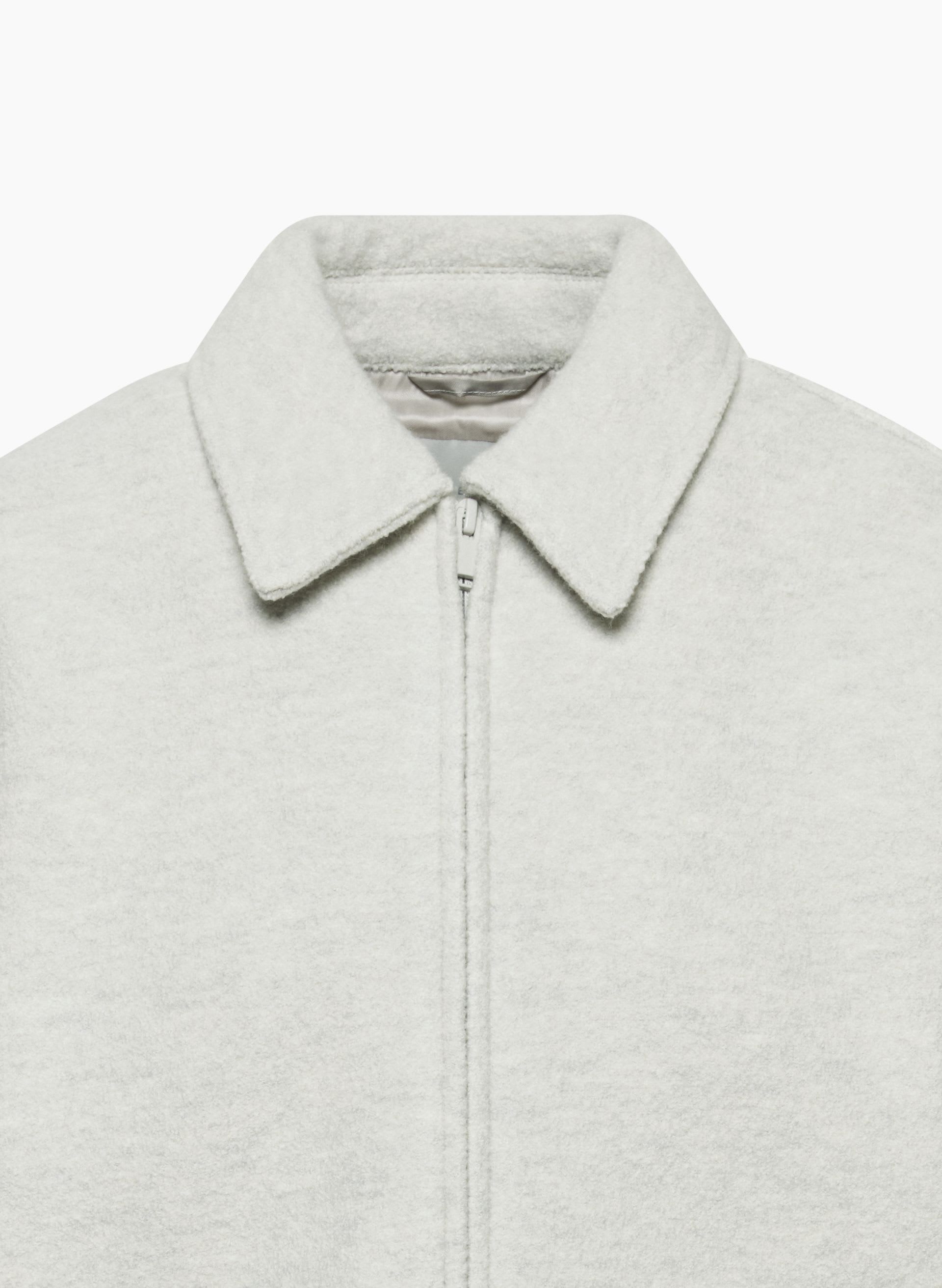 BLOUSON D'AVIATEUR BRITANNIA EN LAINE MÉRINOS | Aritzia