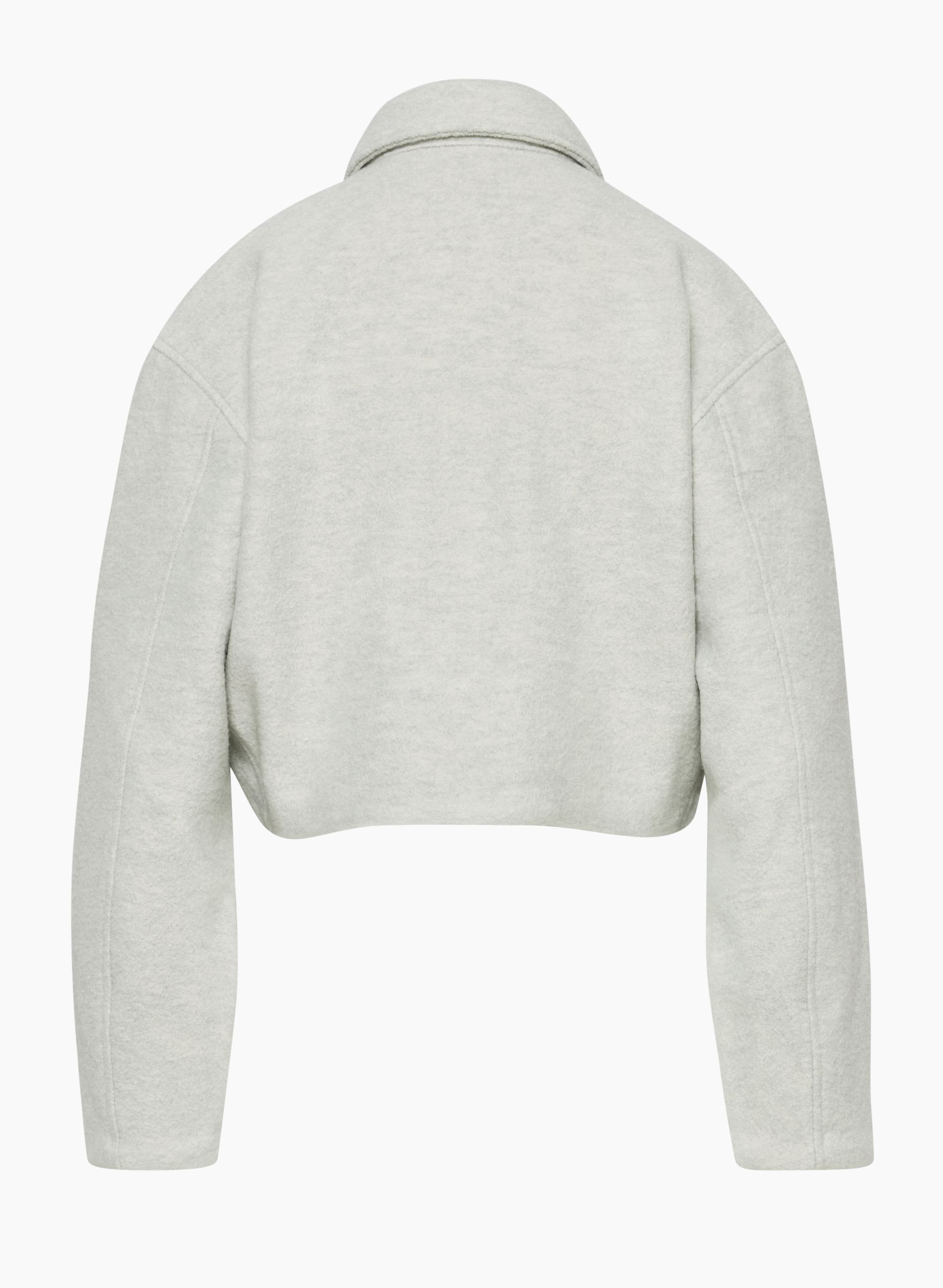 BLOUSON D'AVIATEUR BRITANNIA EN LAINE MÉRINOS | Aritzia