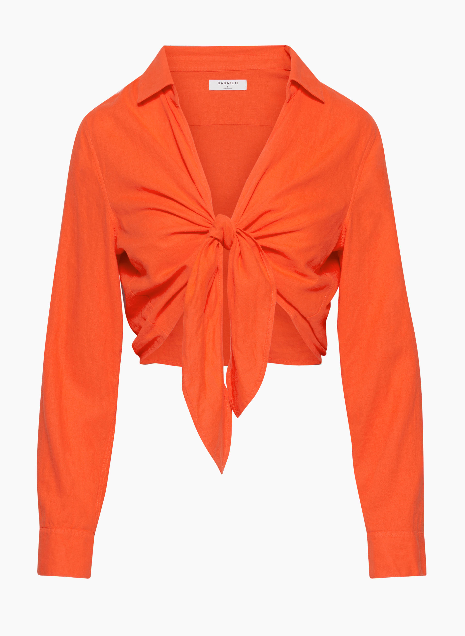 CONNECTION LINEN BLOUSE | Aritzia