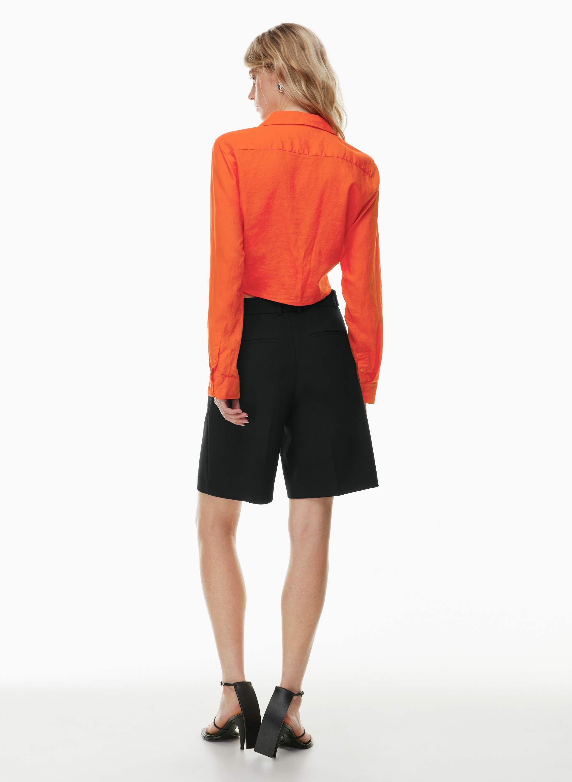 CONNECTION LINEN BLOUSE | Aritzia