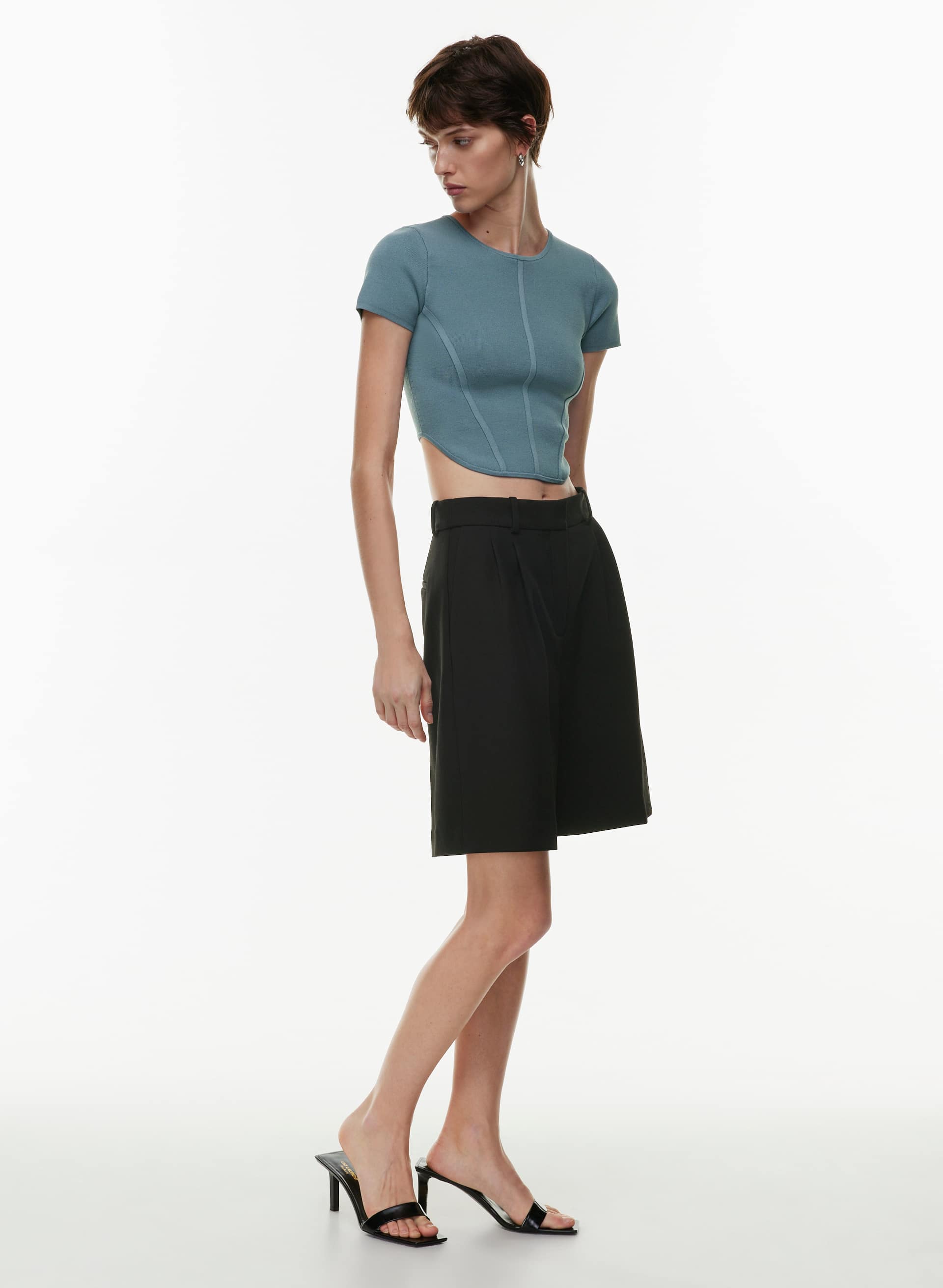 Sculpt Knit Bustier Top | Aritzia INTL