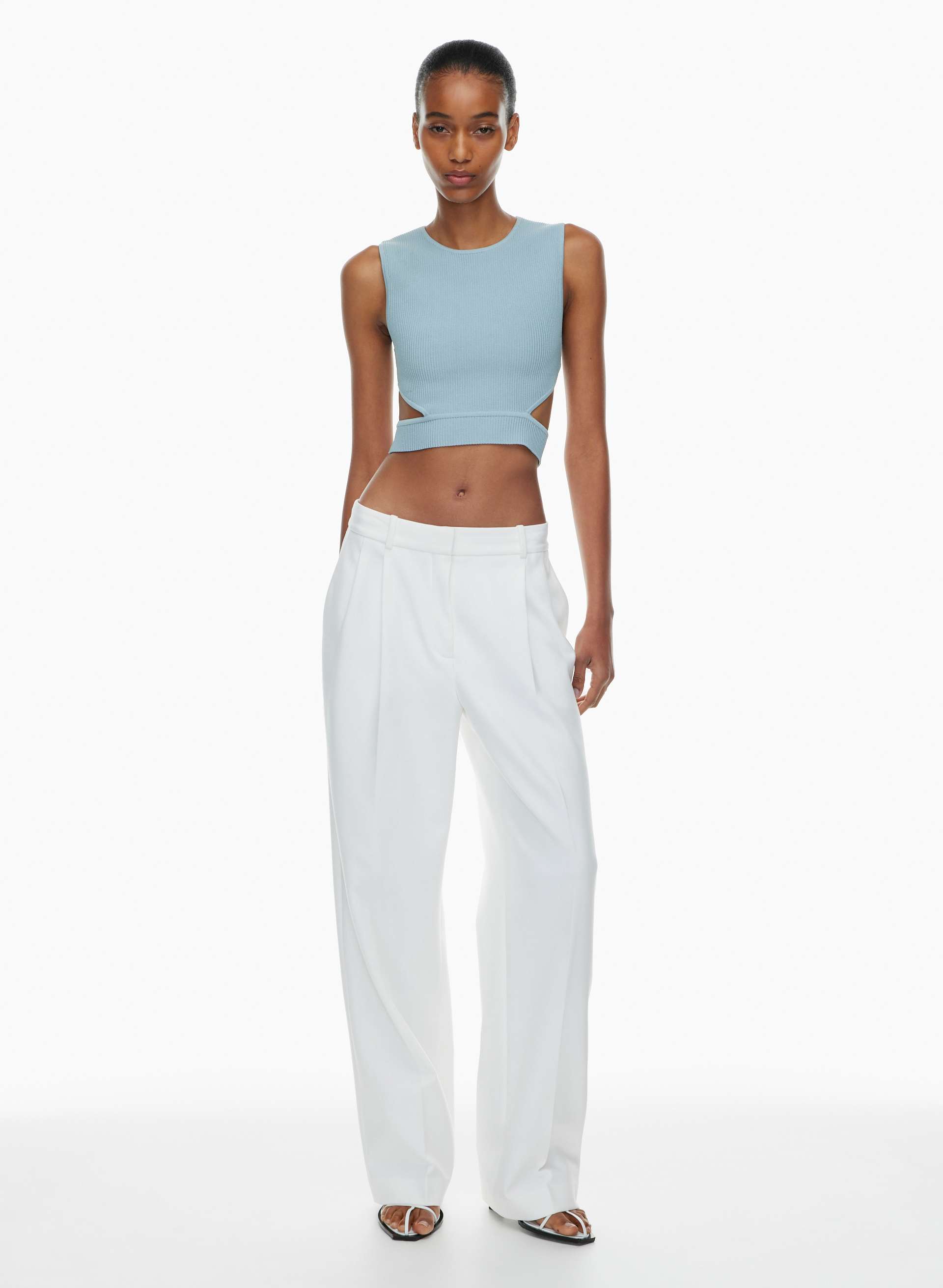 SCULPT KNIT ORCHESTRATE TOP | Aritzia