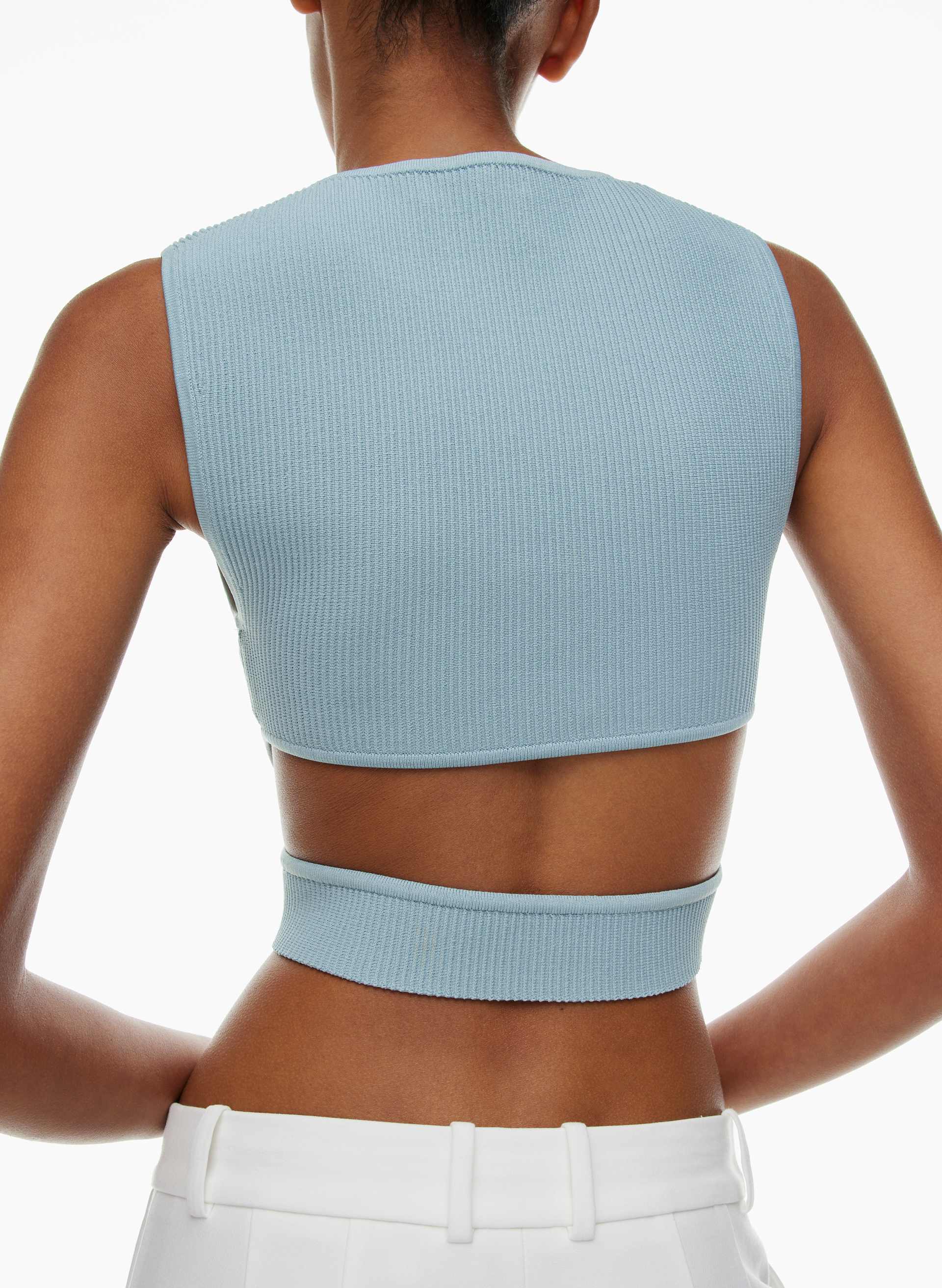 SCULPT KNIT ORCHESTRATE TOP | Aritzia