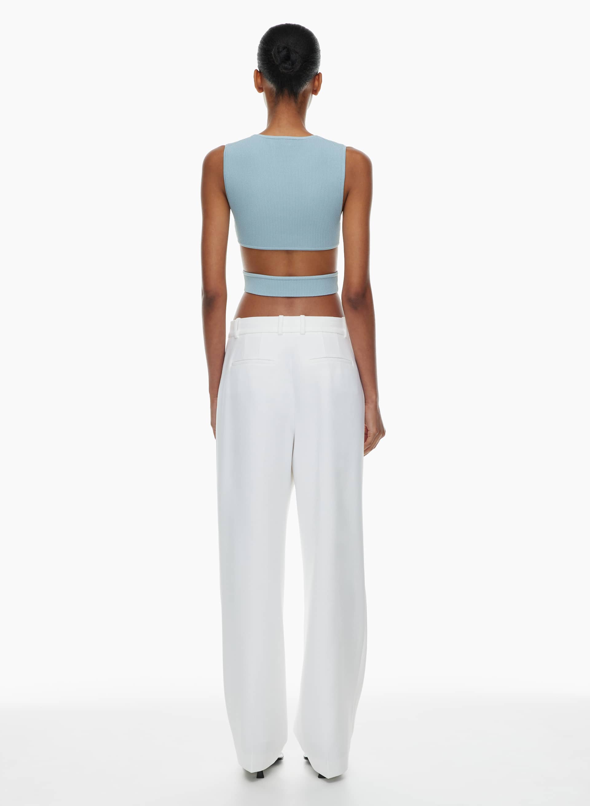 SCULPT KNIT ORCHESTRATE TOP | Aritzia