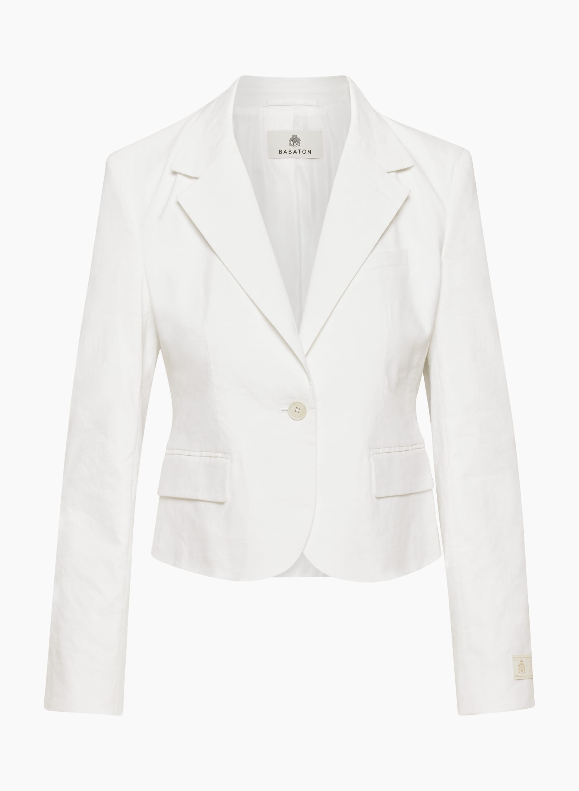 MASTERY LINEN BLAZER | Aritzia
