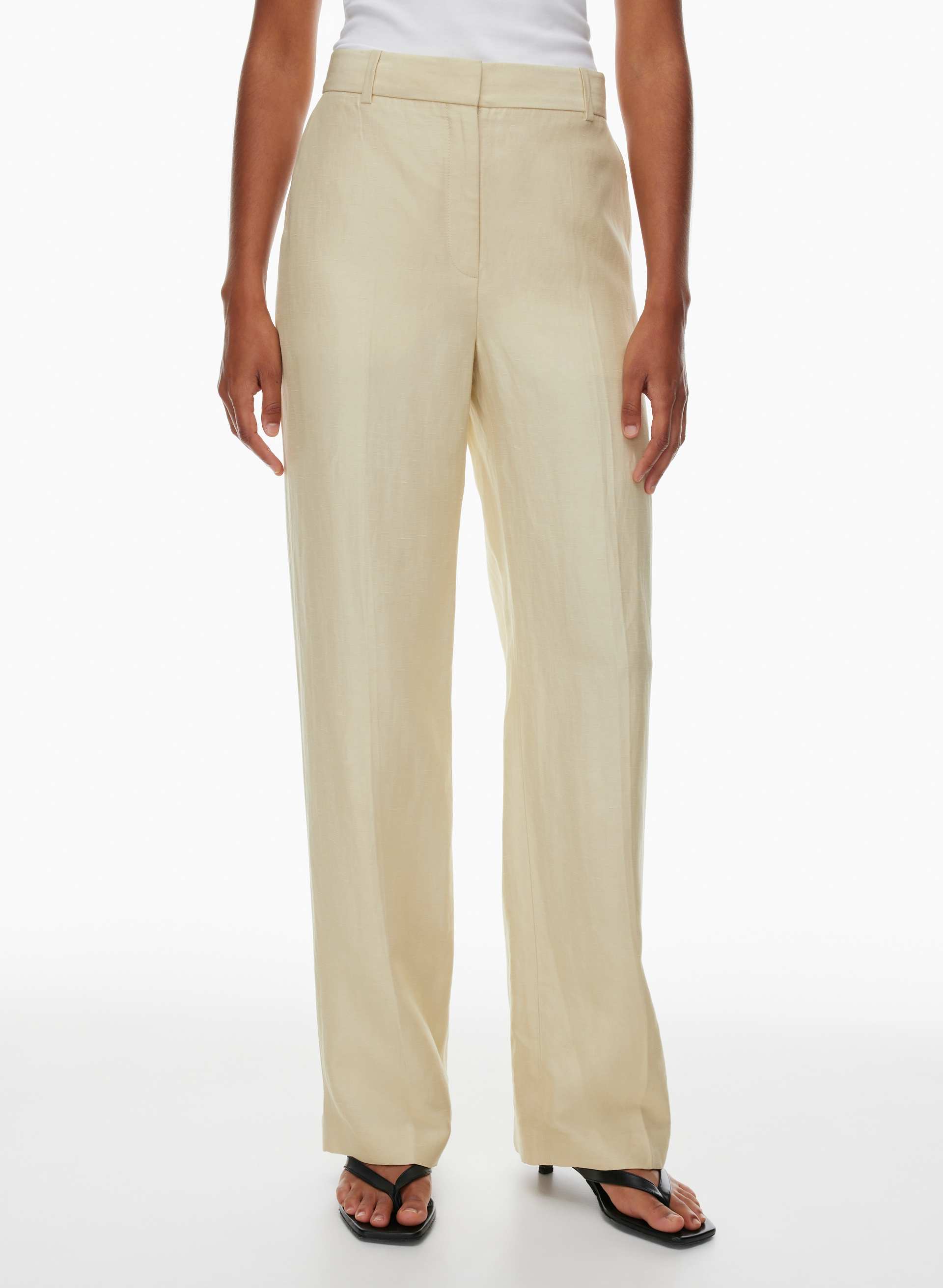 AGENCY LINEN PANT | Aritzia