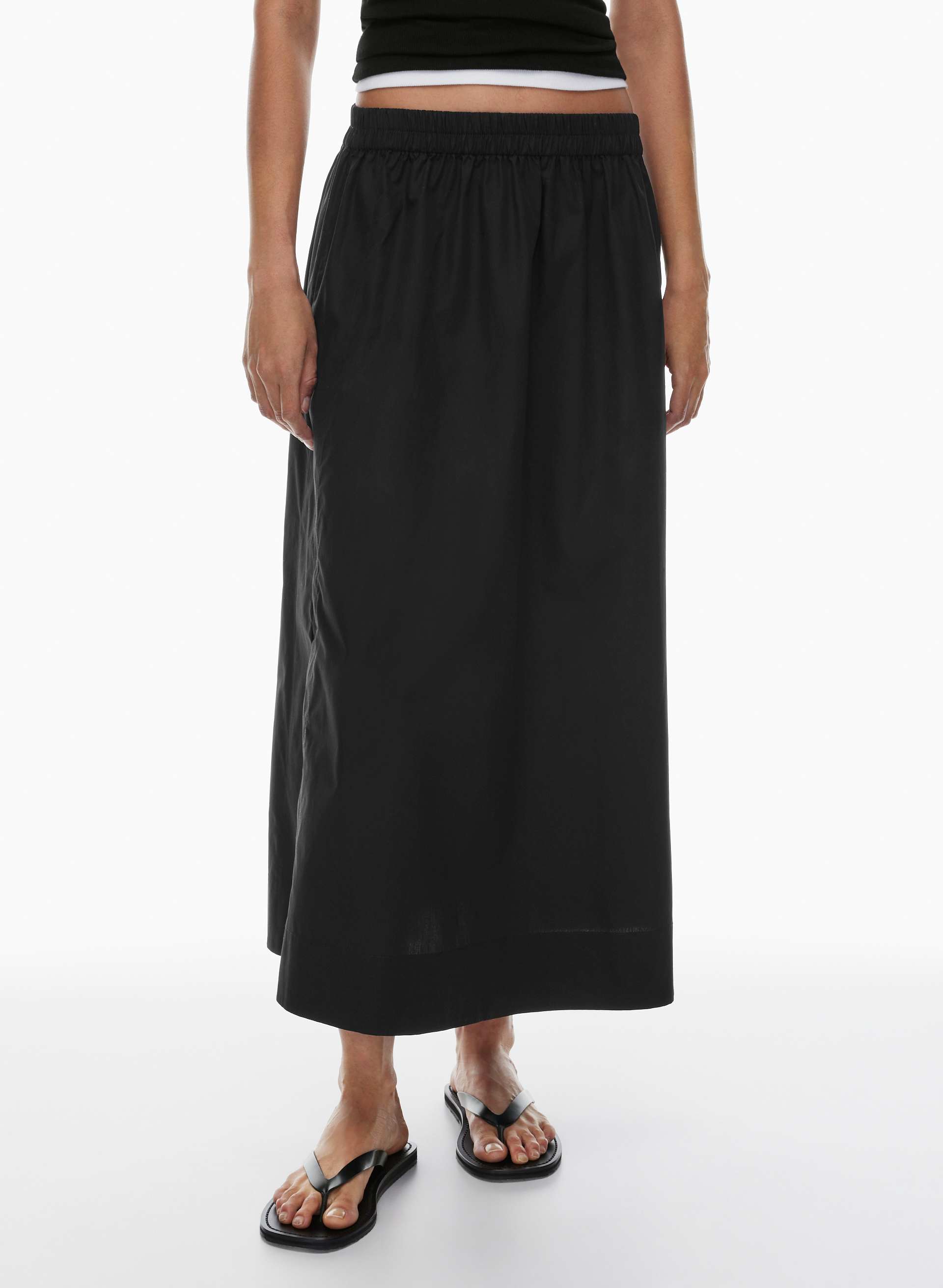 BENEFIT POPLIN SKIRT | Aritzia