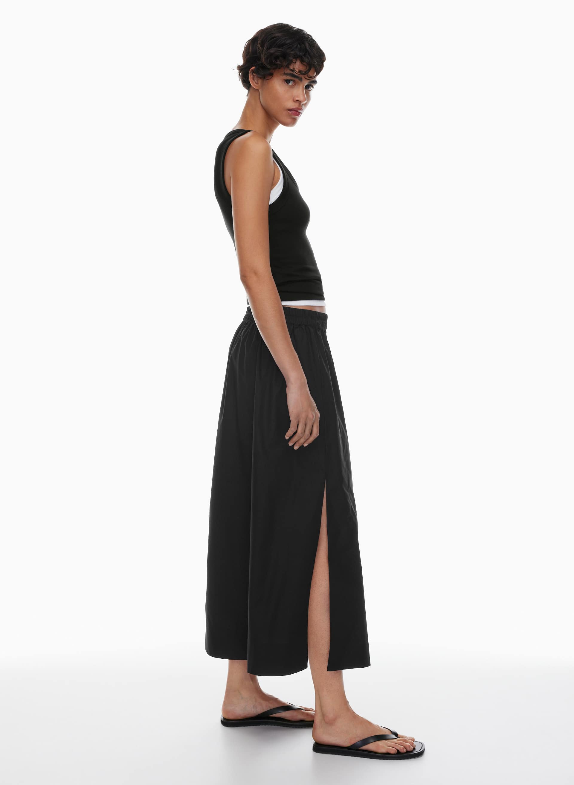 BENEFIT POPLIN SKIRT | Aritzia