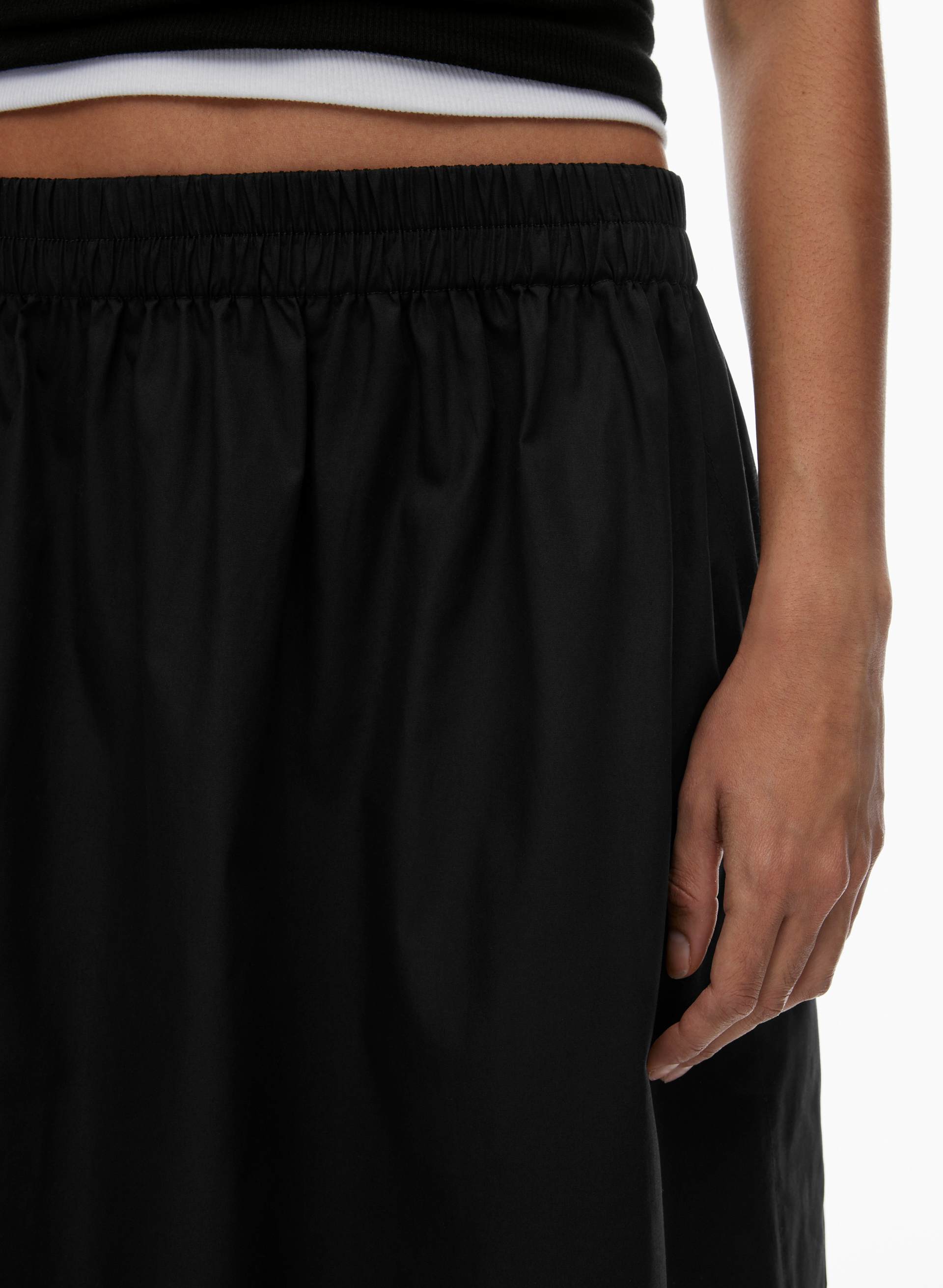 BENEFIT POPLIN SKIRT | Aritzia