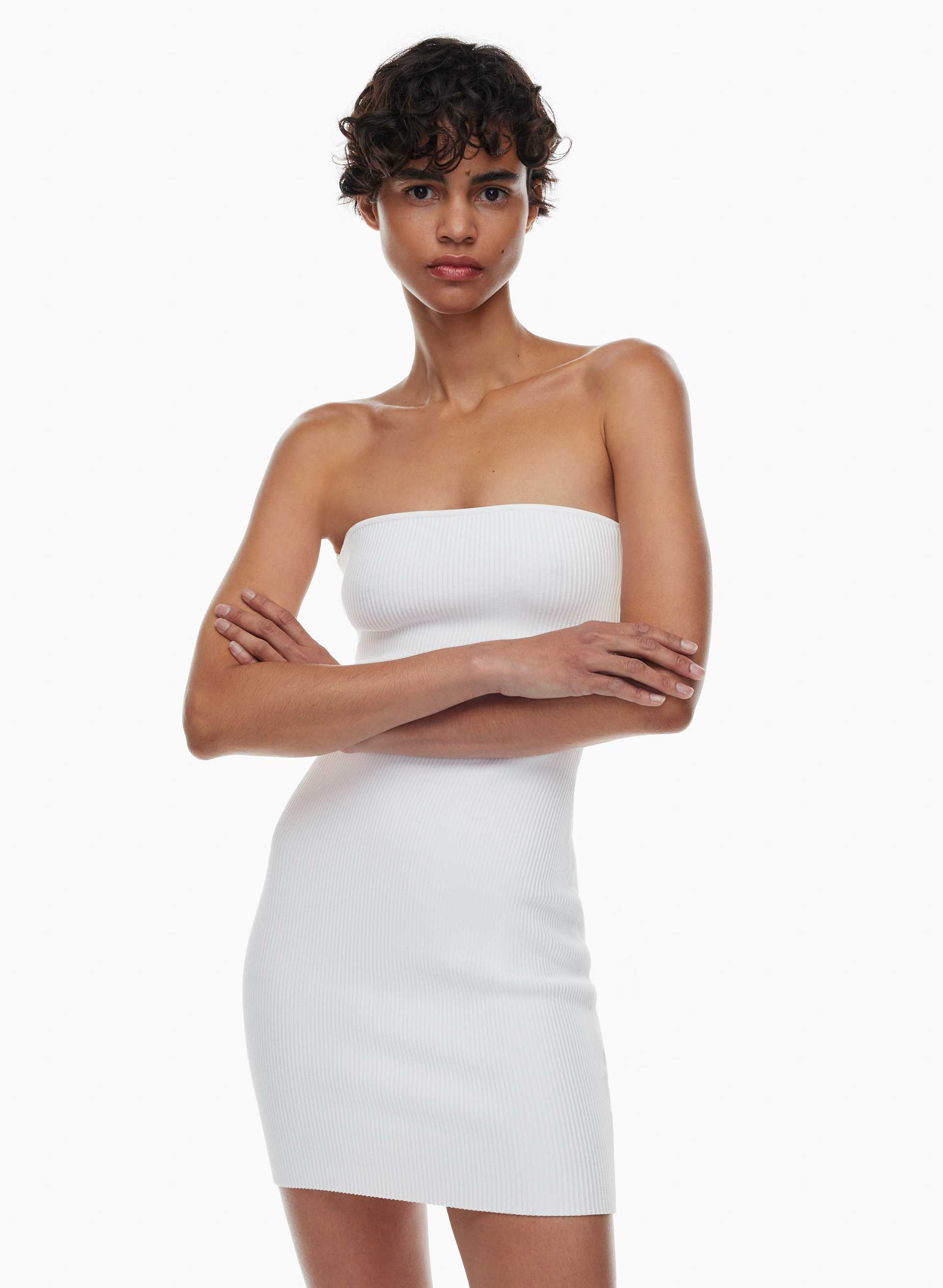 ROBE-HOUSSE EN TRICOT SCULPTANT | Aritzia