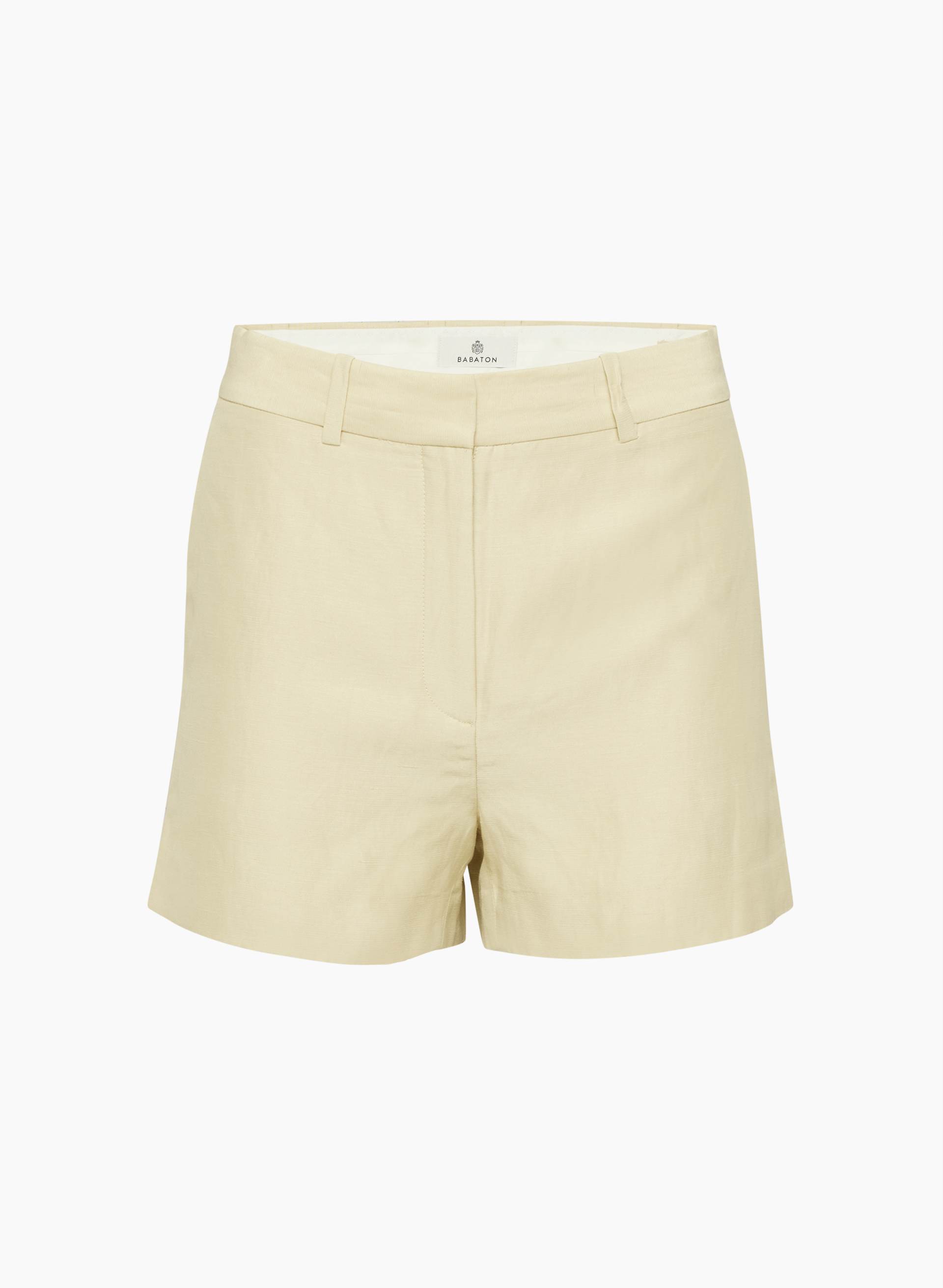 AGENCY LINEN MINI SHORT | Aritzia