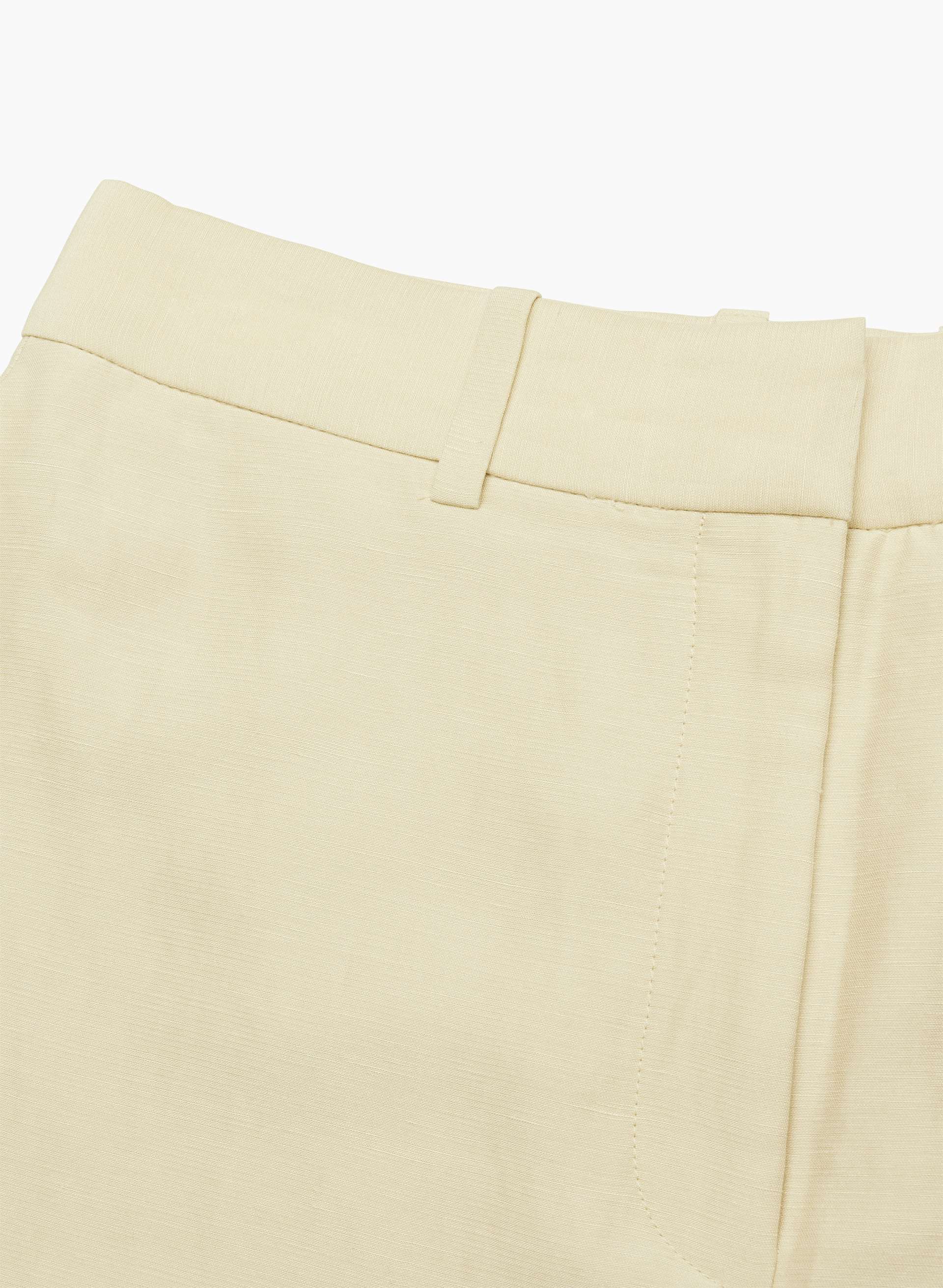 AGENCY LINEN MINI SHORT | Aritzia
