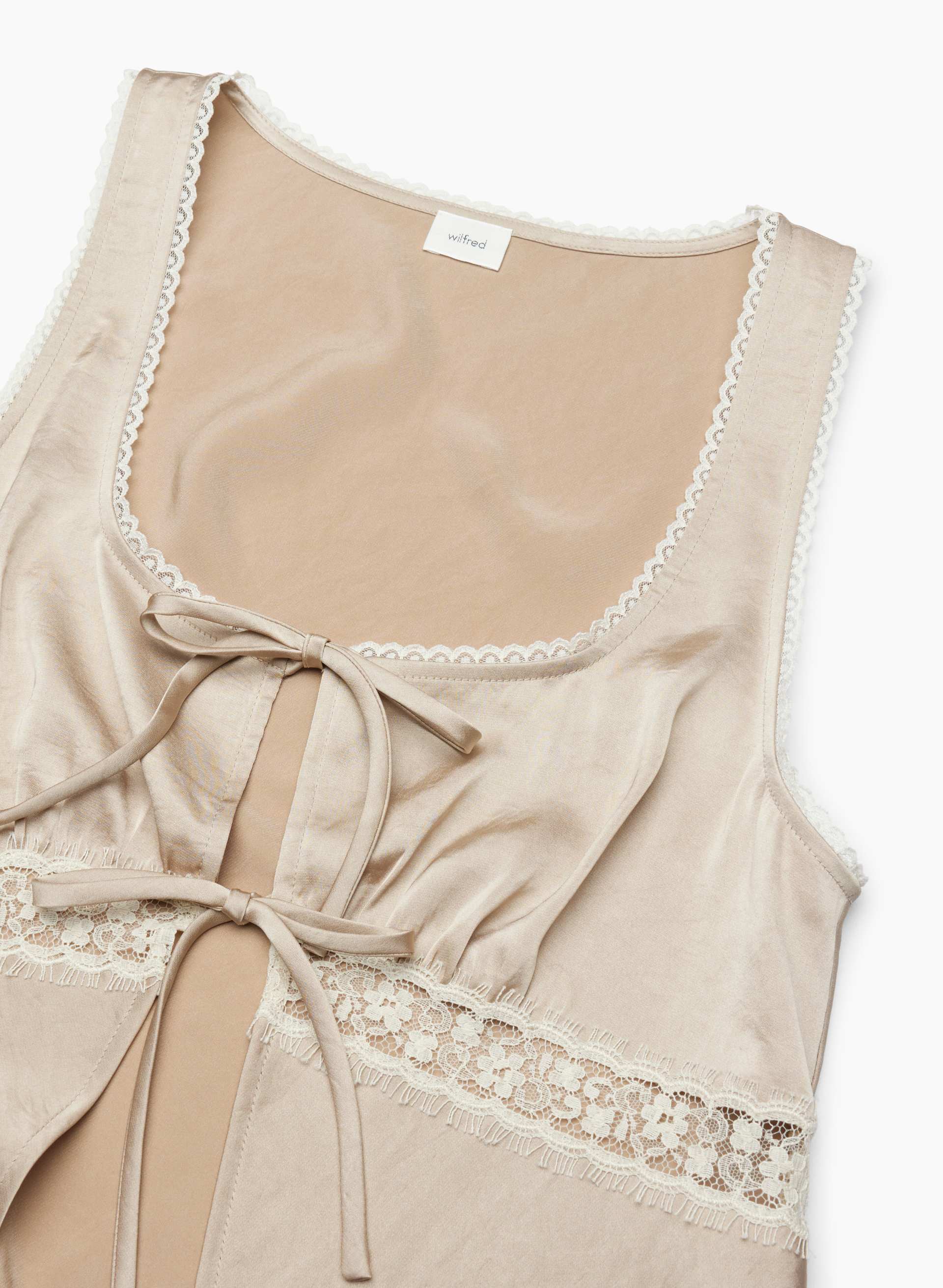 Picnic Satin Camisole | Aritzia US
